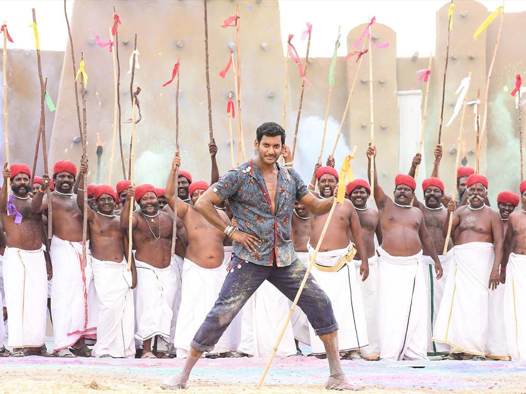 1024x768 Sandakozhi 2 HQ Movie Wallpaper. Sandakozhi 2 HD Movie Wallpaper