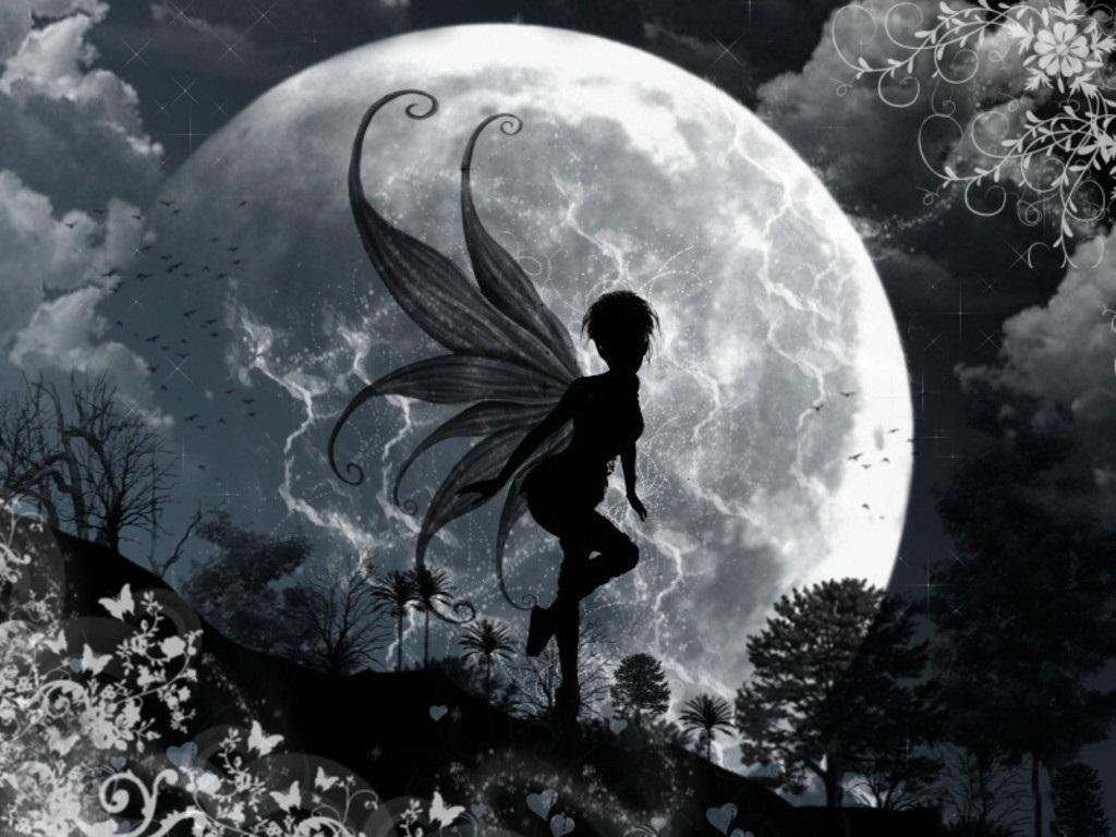 1024x768 Evil Fairy Wallpaper