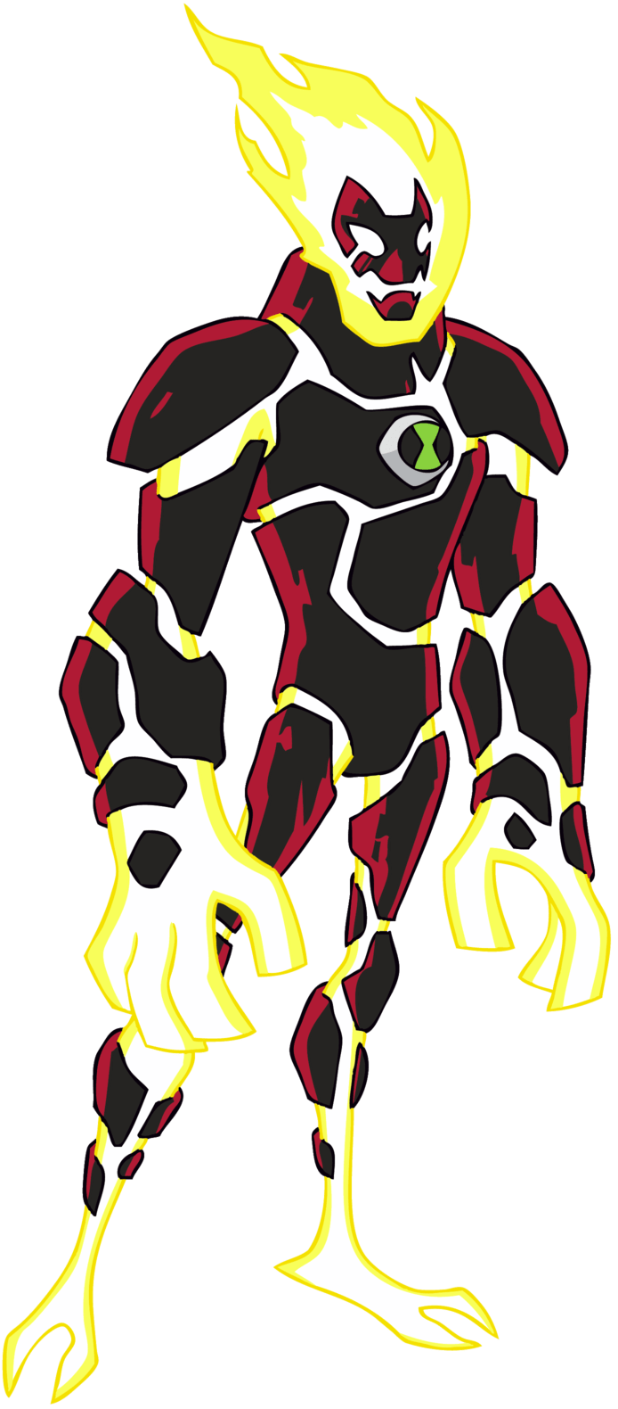 694x1580 Heatblast. Ben 10 Ultimate