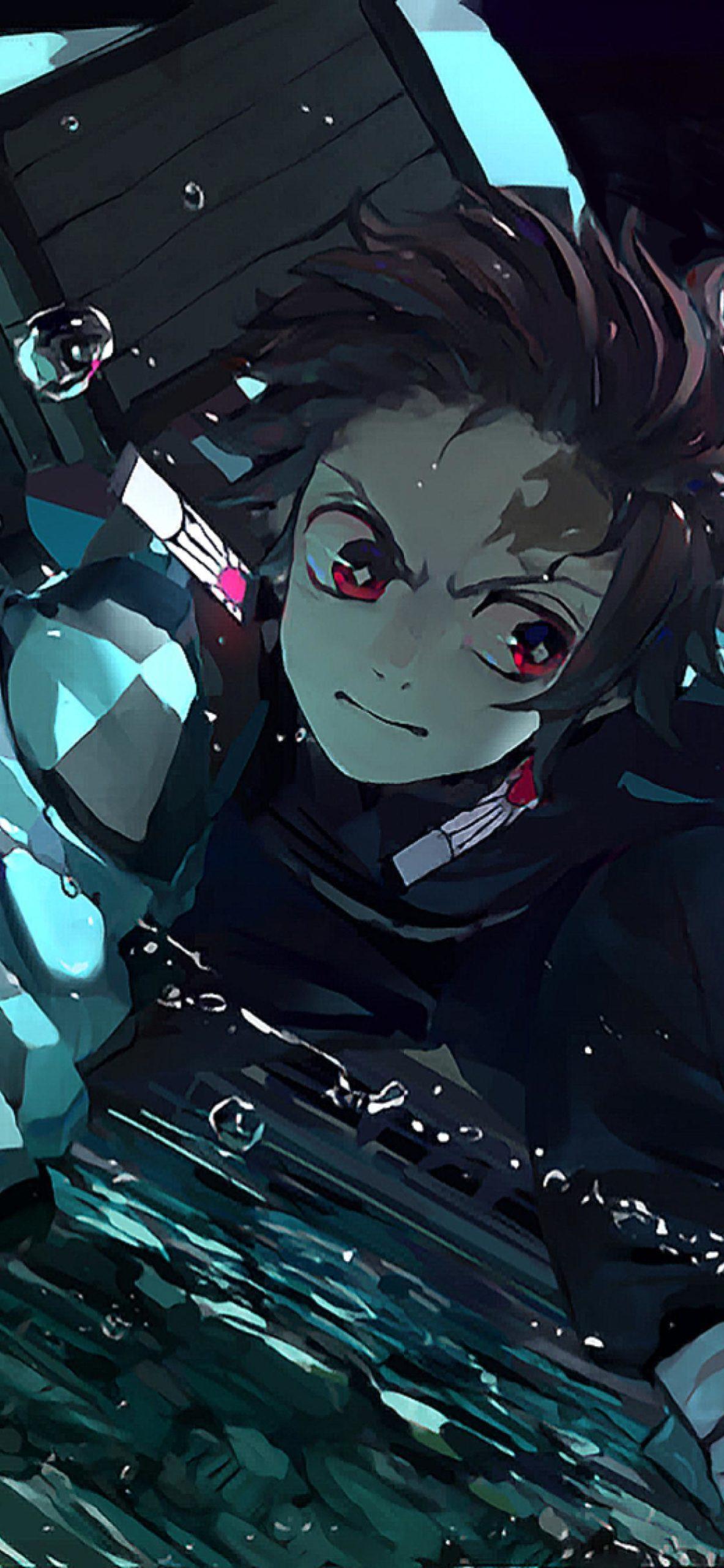 1183x2560 Top demon slayer tanjiro wallpaper HD Download Book Source for free download HD, 4K & high quality wallpaper