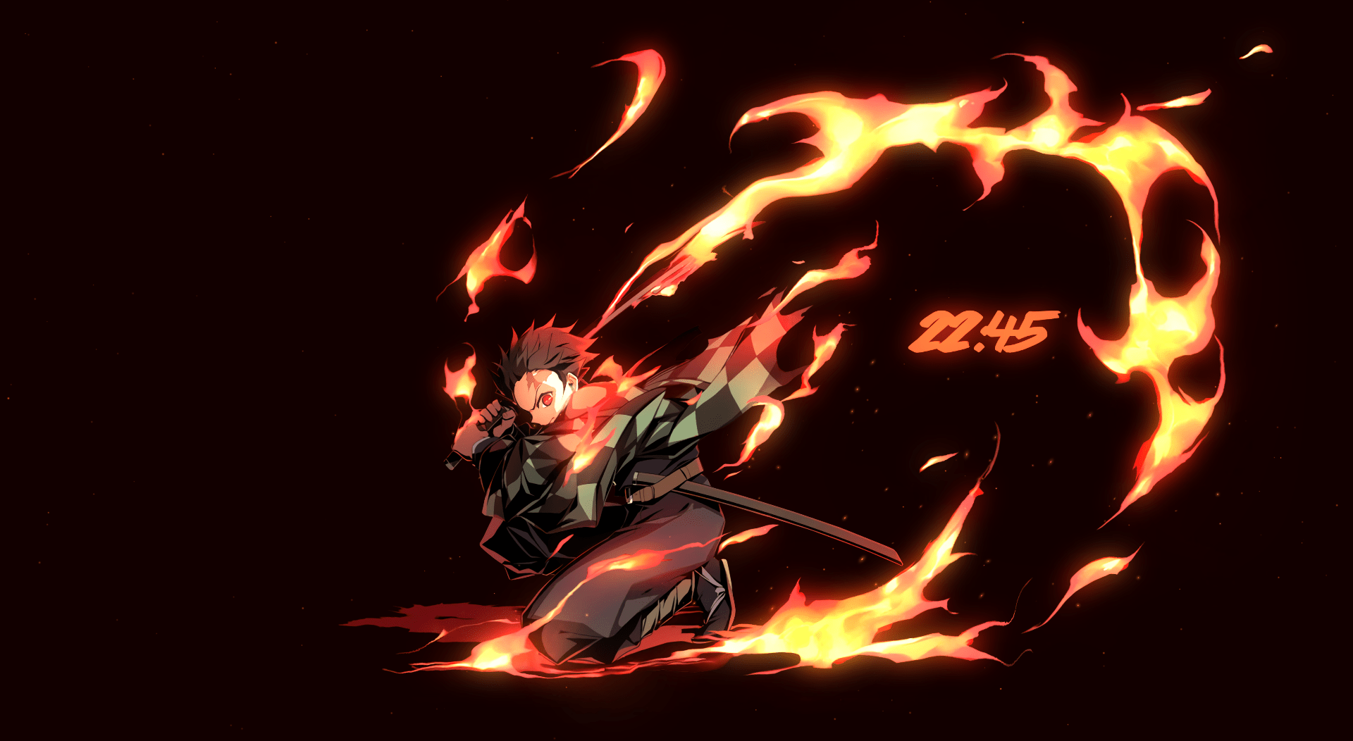 1920x1052 Tanjiro Kamado Demon Slayer 4k live wallpaper [DOWNLOAD FREE]