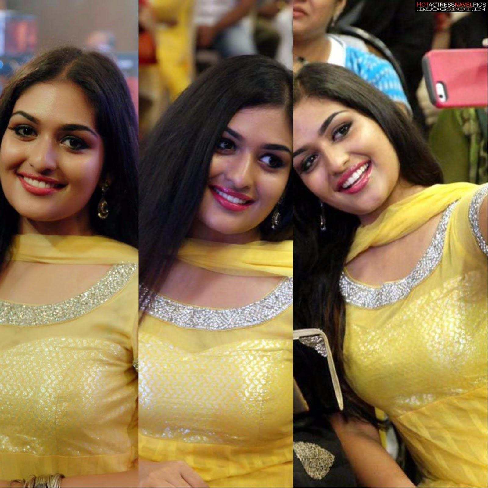 1600x1600 PRAYAGA MARTIN HOT PHOTOS IN YELLOW DRESS
