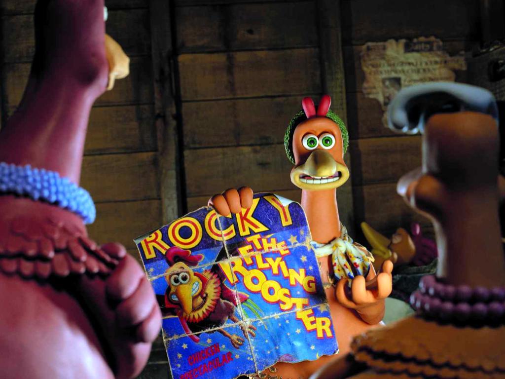 1024x768 Chicken Run Run Photo