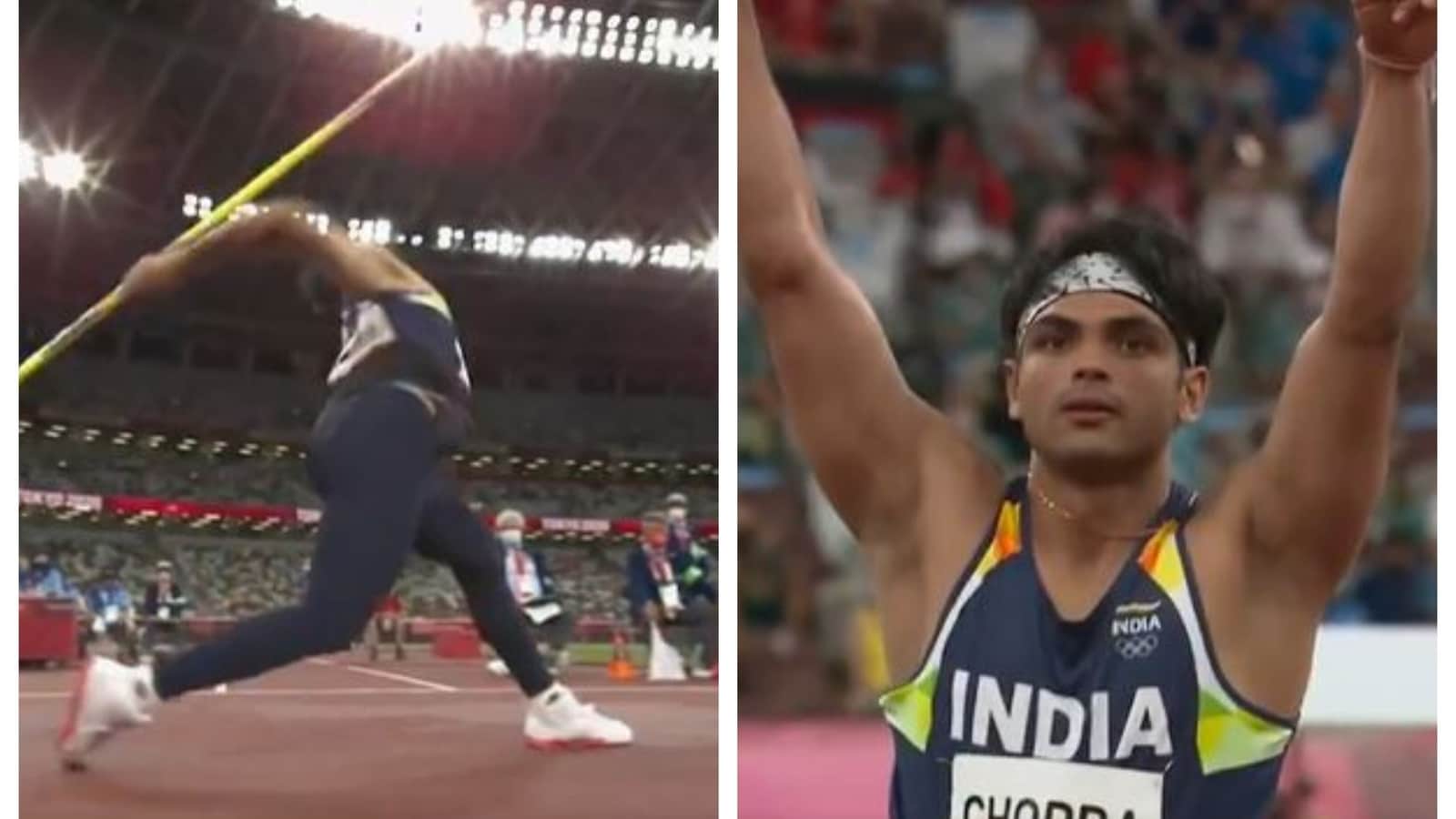 1600x900 VIDEO: Neeraj Chopra's 87.58m throw that gave India a historic gold at the Tokyo Olympics