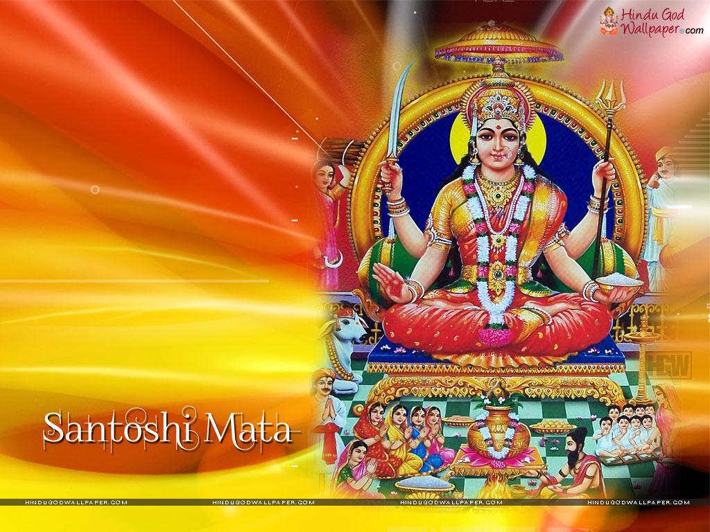 Santoshi Mata Goddess Lakshmi Deity Aarti, DURGA MATA, computer Wallpaper,  desktop Wallpaper, religion png | PNGWing