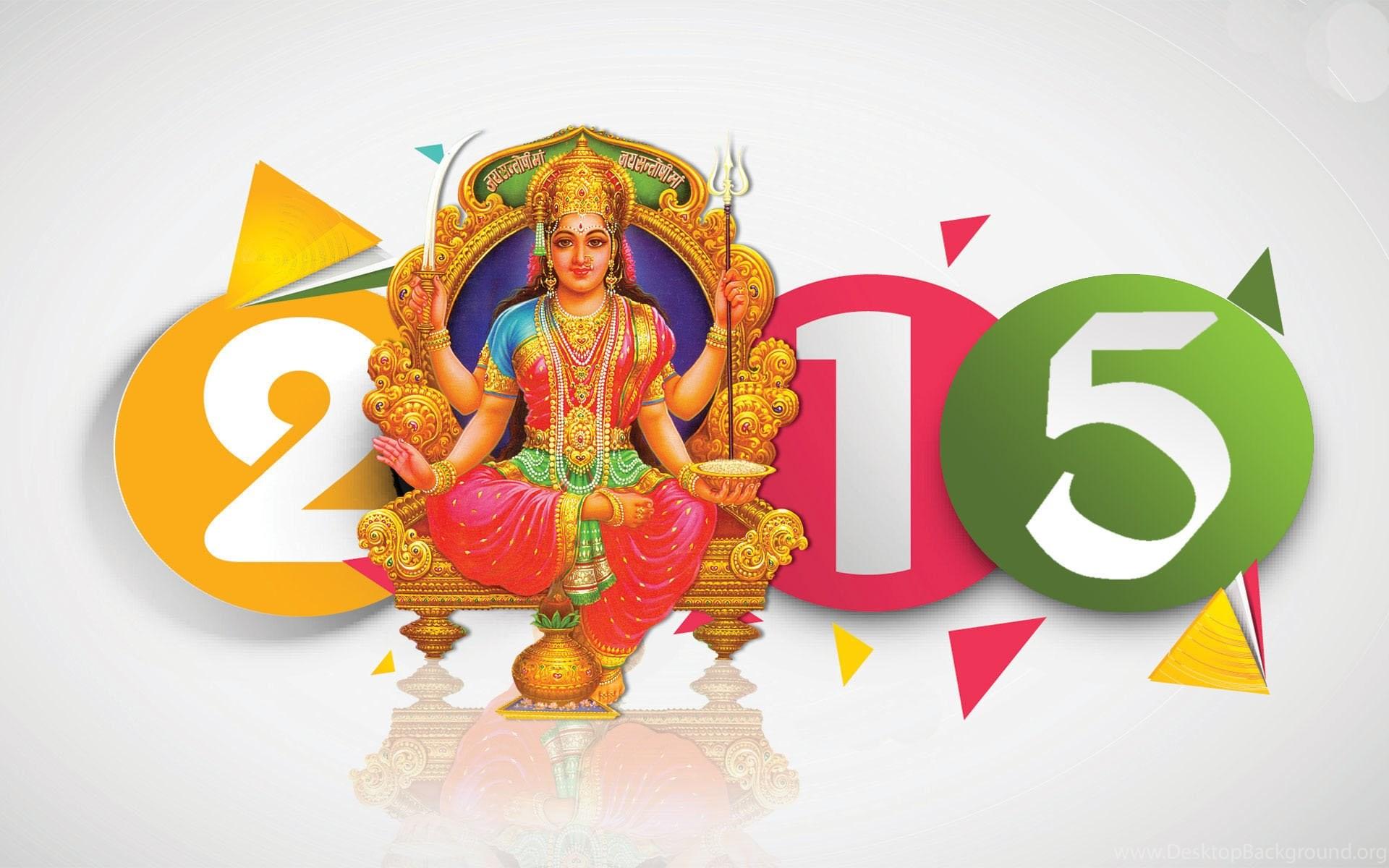 1920x1200 New Year Santoshi Maa Wallpaper Desktop Background