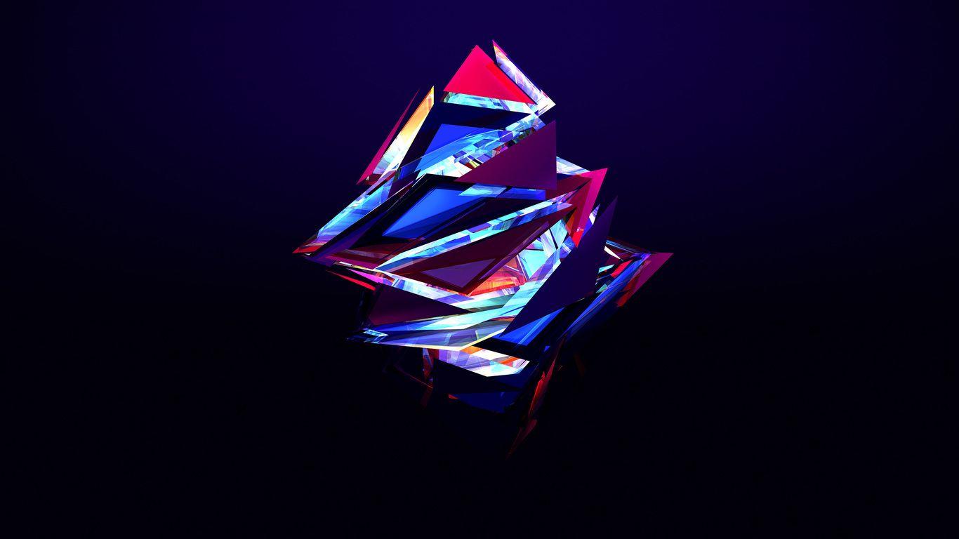1366x768 Justin Maller Abstract 1366x768 Resolution HD 4k Wallpaper