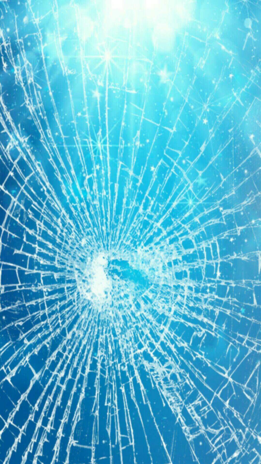 1080x1920 Glass crack. wallpaper.sc SmartPhone