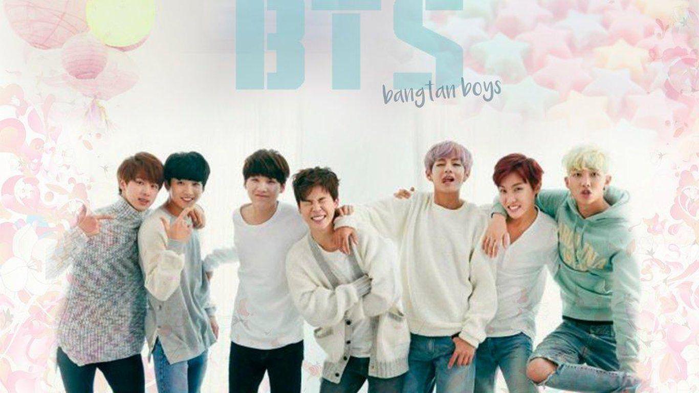 1366x768 BTS Laptop Wallpaper