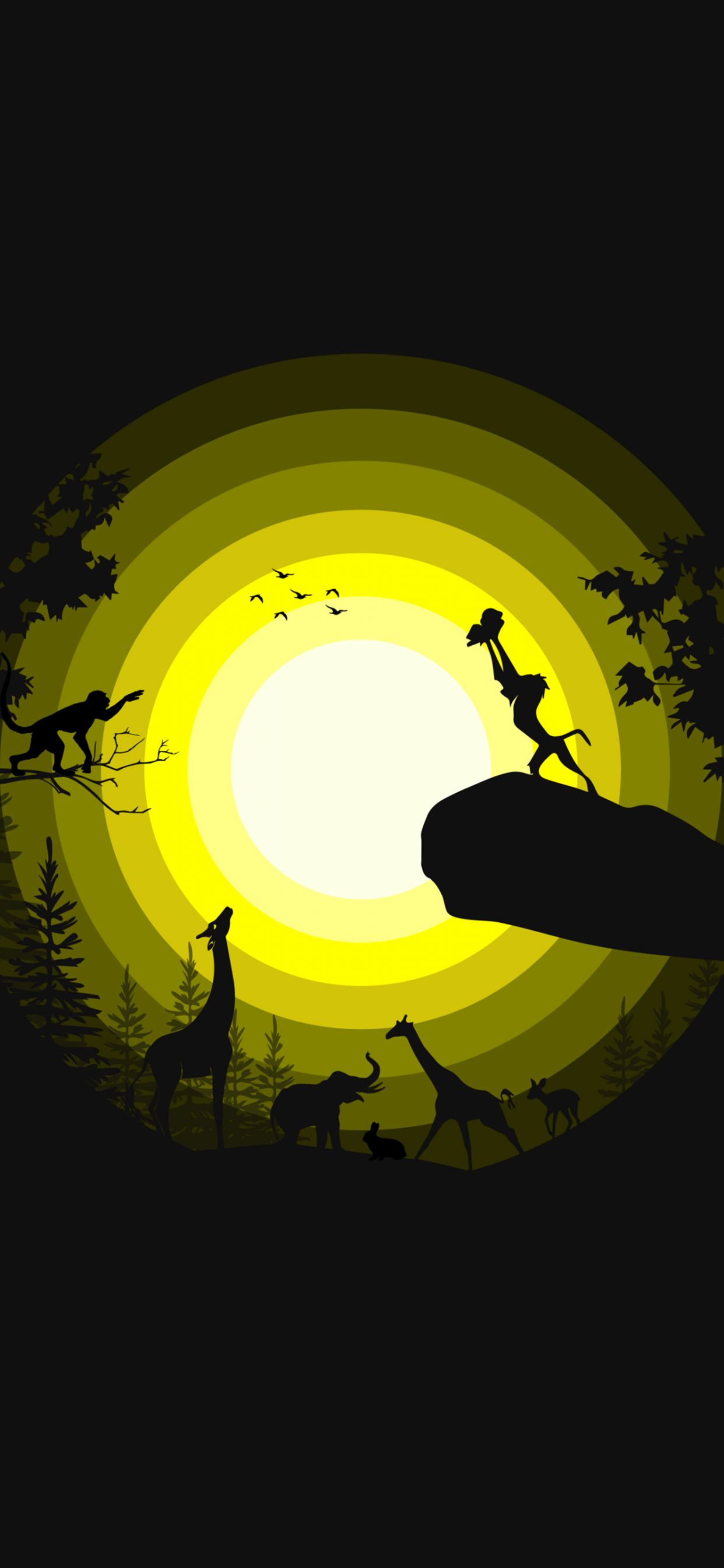 1242x2688 The Lion King Wallpaper 4K, Rafiki, Simba, Animals, Forest, Pride Rock, Black Dark