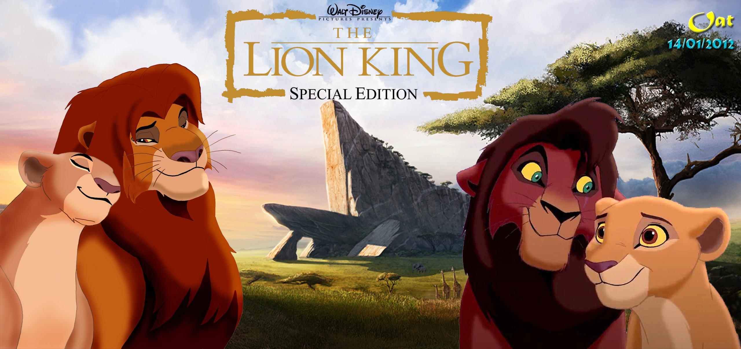 2560x1207 Lion King Simba Wallpaper