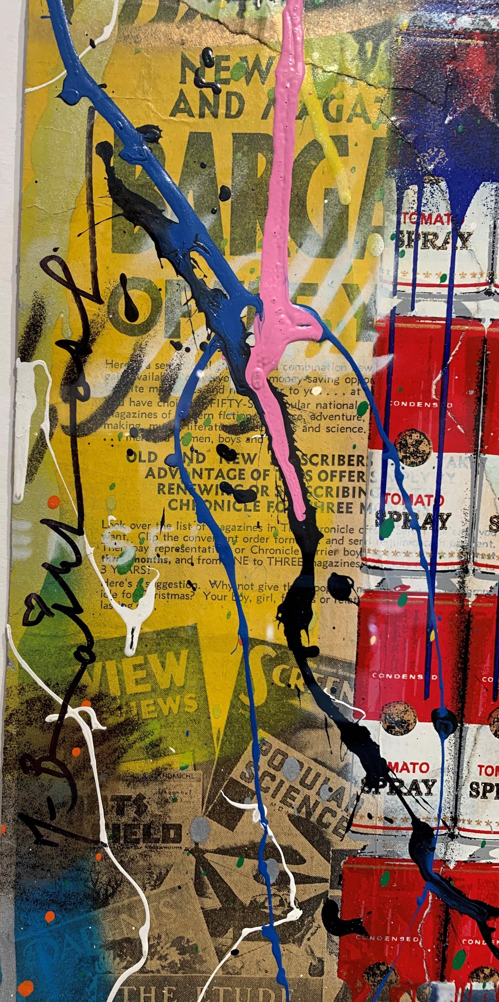 1920x3855 AmeriCan Dream by Mr. Brainwash (b. 1966). New River Fine Art