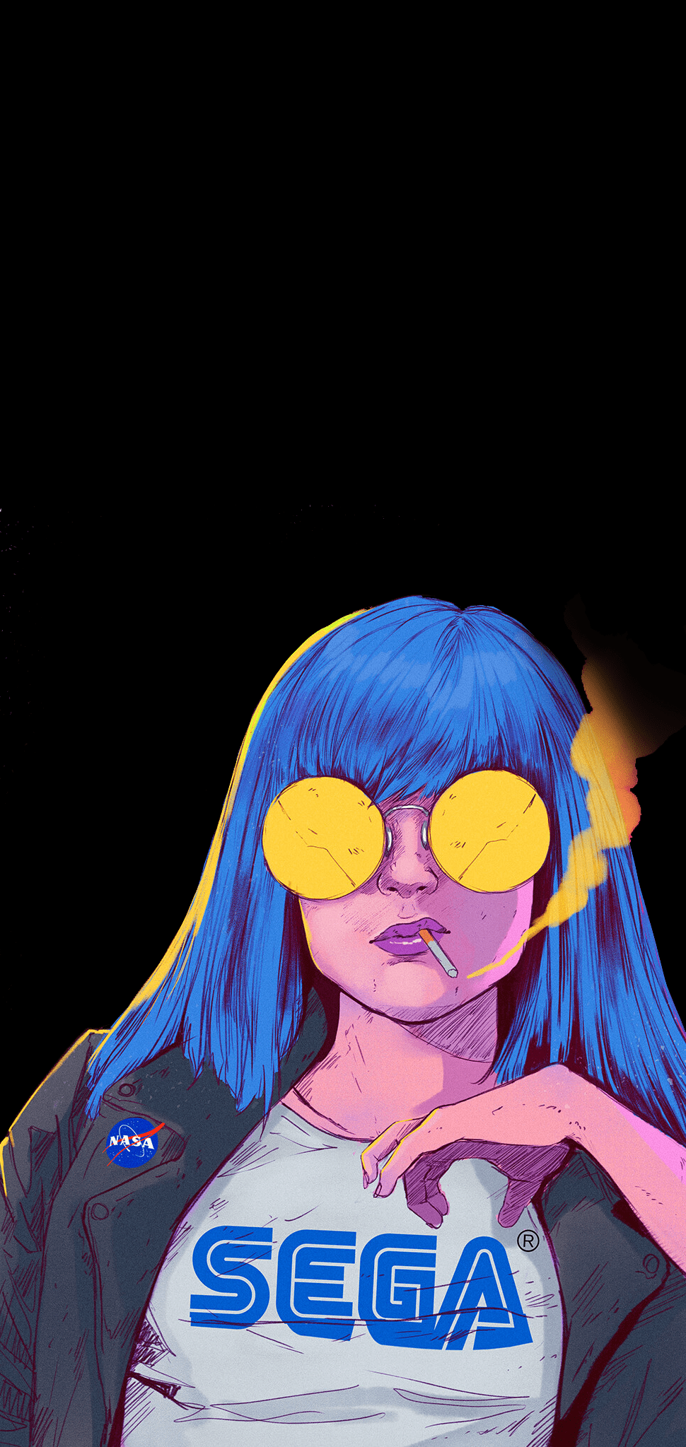 970x2047 Cool amoled wallpaper