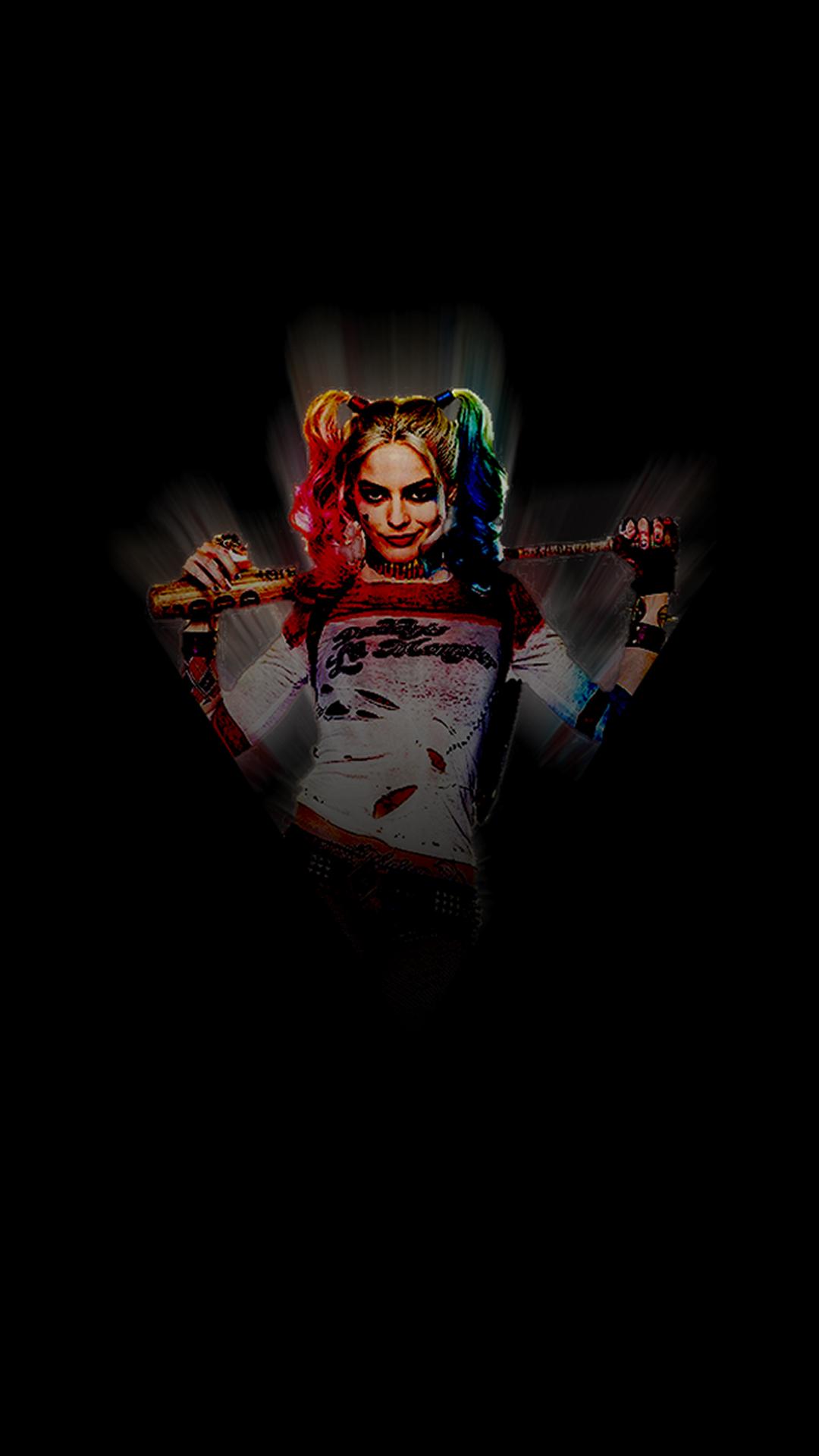 1080x1920 Harley Quinn AMOLED Wallpaper