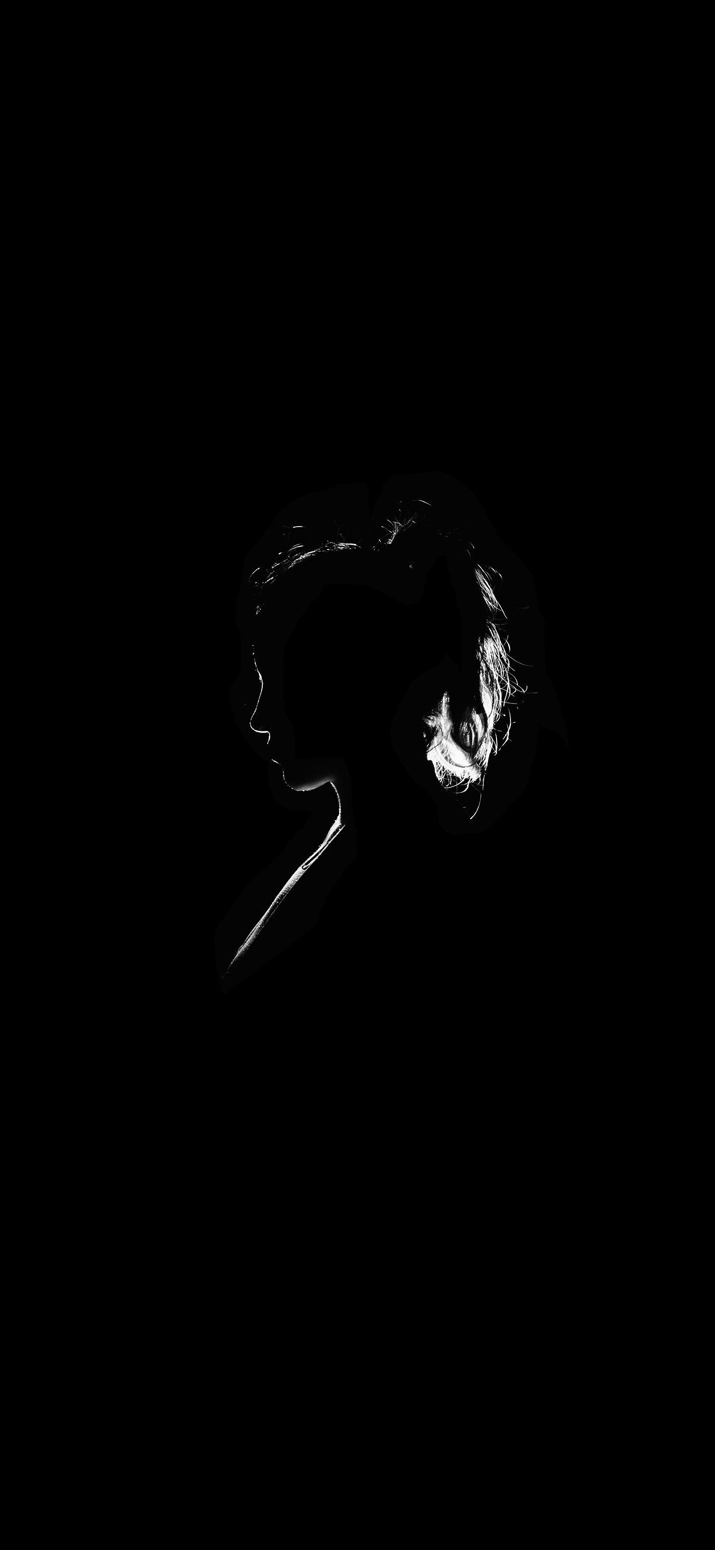 1440x3120 Girl Silhouette. Girl silhouette, Wallpaper, Silhouette