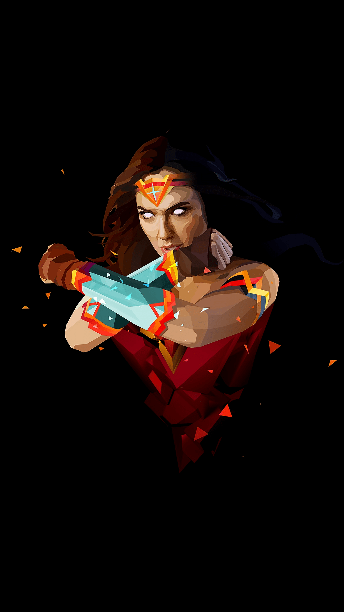 1170x2077 Wonder Woman LoPoly [1170x2077] (i.imgur.com) Submitted By YddeR To R Amoledbackground 0 Comments Original. Wonder Woman Comic, Superhero Wallpaper, Superhero