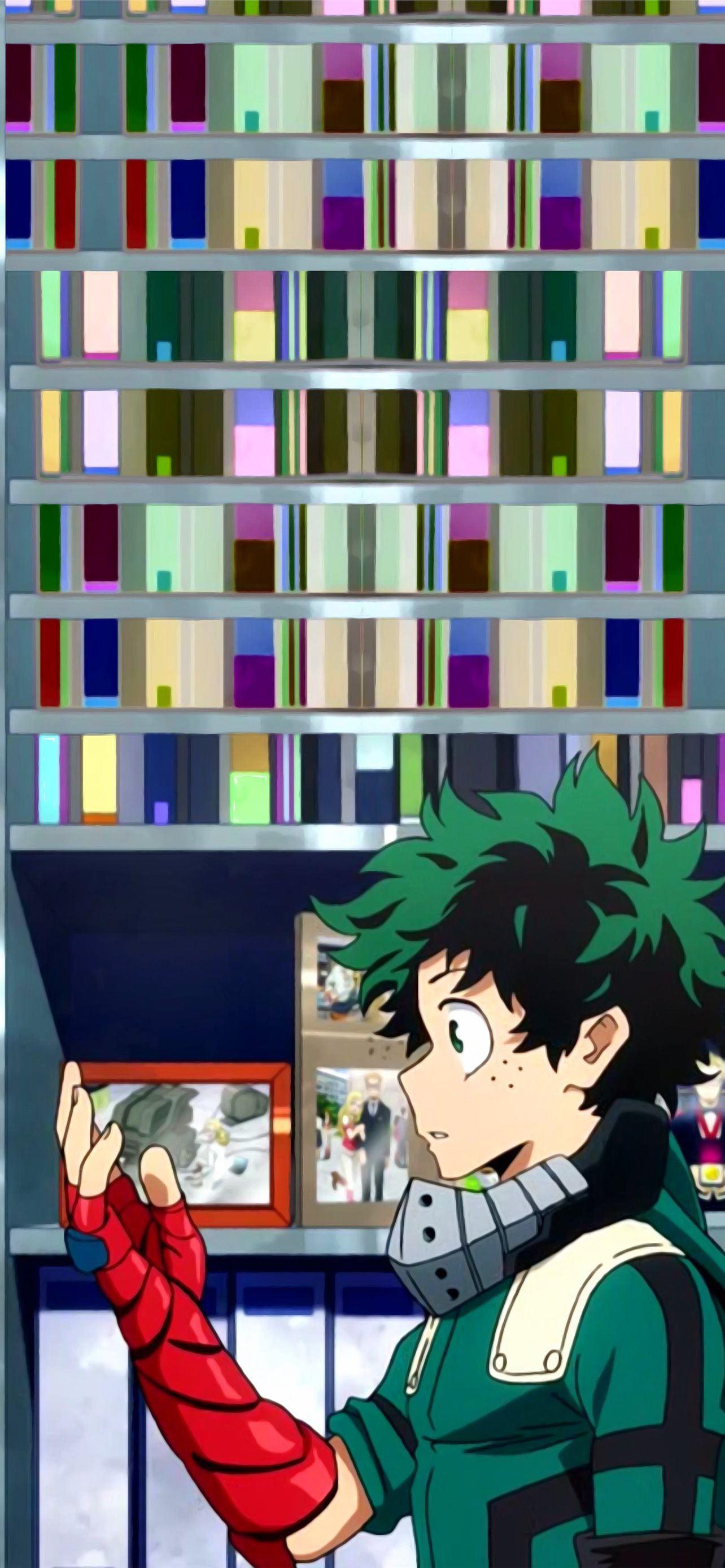 1284x2778 Izuku Midoriya Deku iPhone Wallpaper Free Download