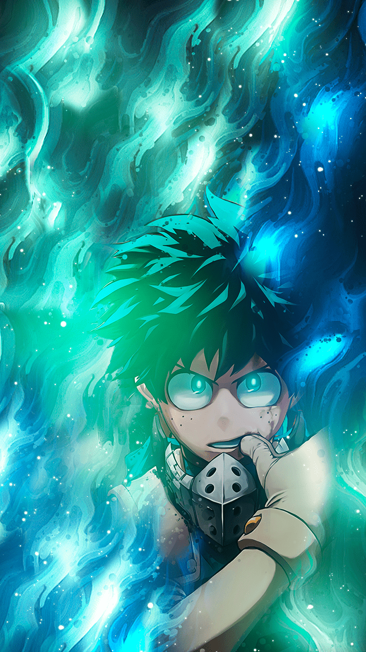 750x1335 Deku Wallpaper