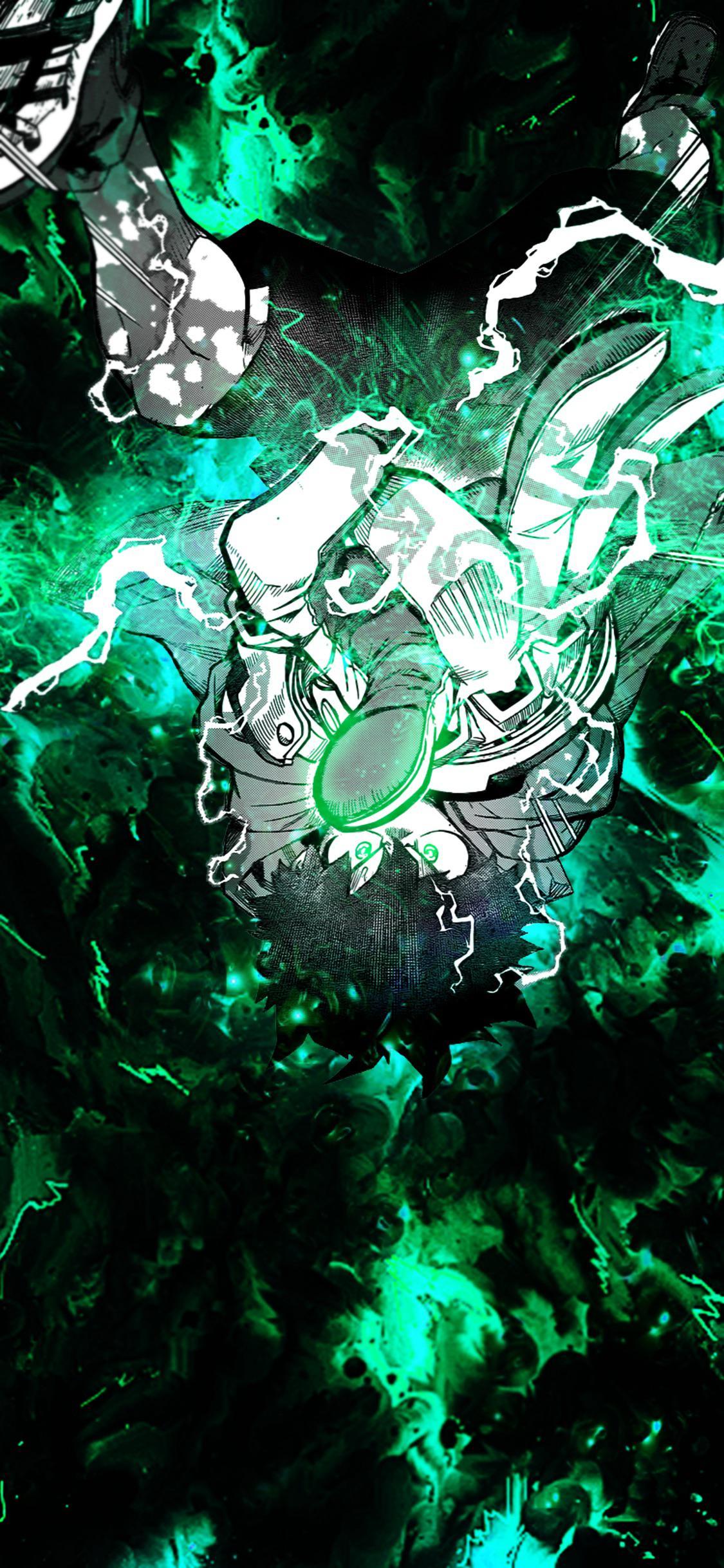 1125x2436 Midoriya Wallpaper