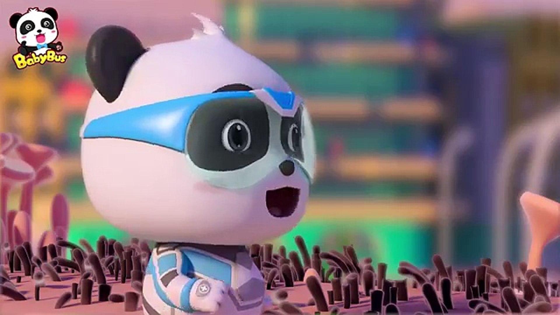 1920x1080 Run！Super Panda Kiki Panda Rescue Team Cartoon for Kids