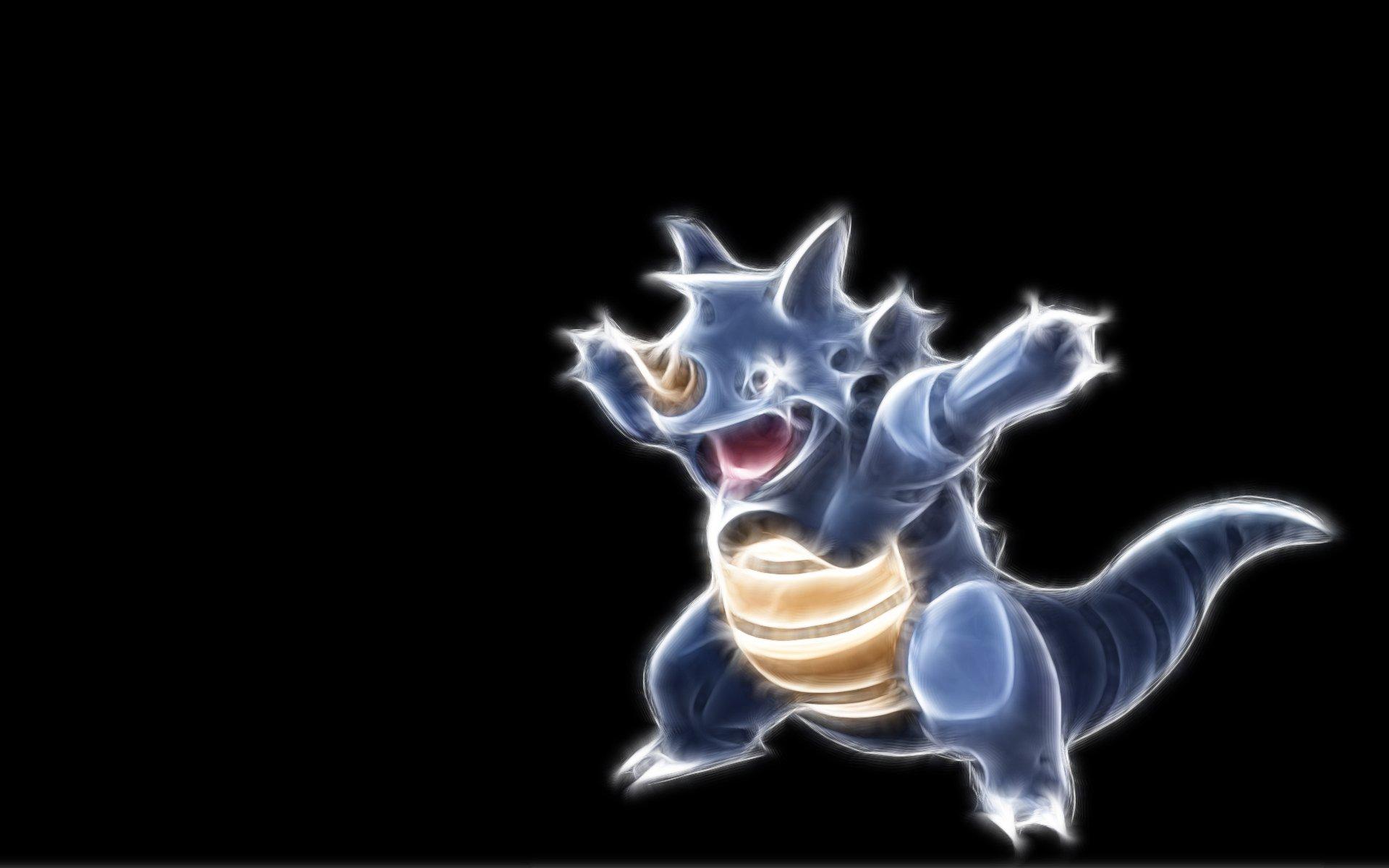 1920x1200 pokemon, Nidoking, Simple, Background, Black, Background Wallpaper HD / Desktop and Mobile Background