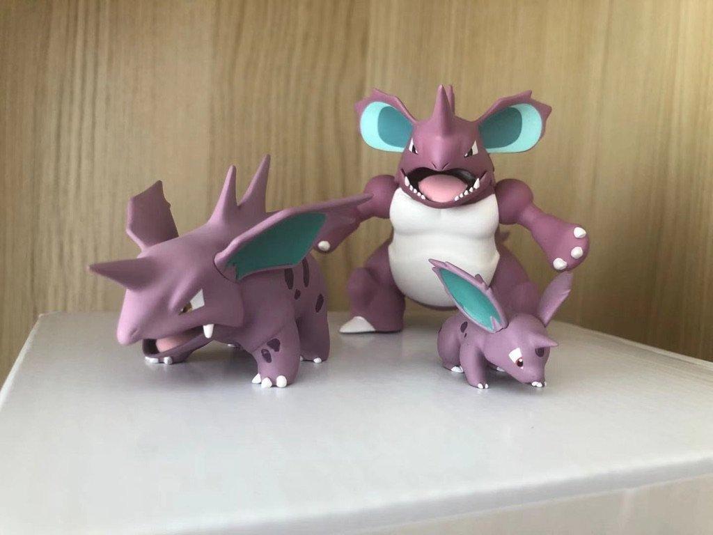1024x768 IN STOCK] 1 20 Scale World Figure [SXG Studio]♂ & Nidorino