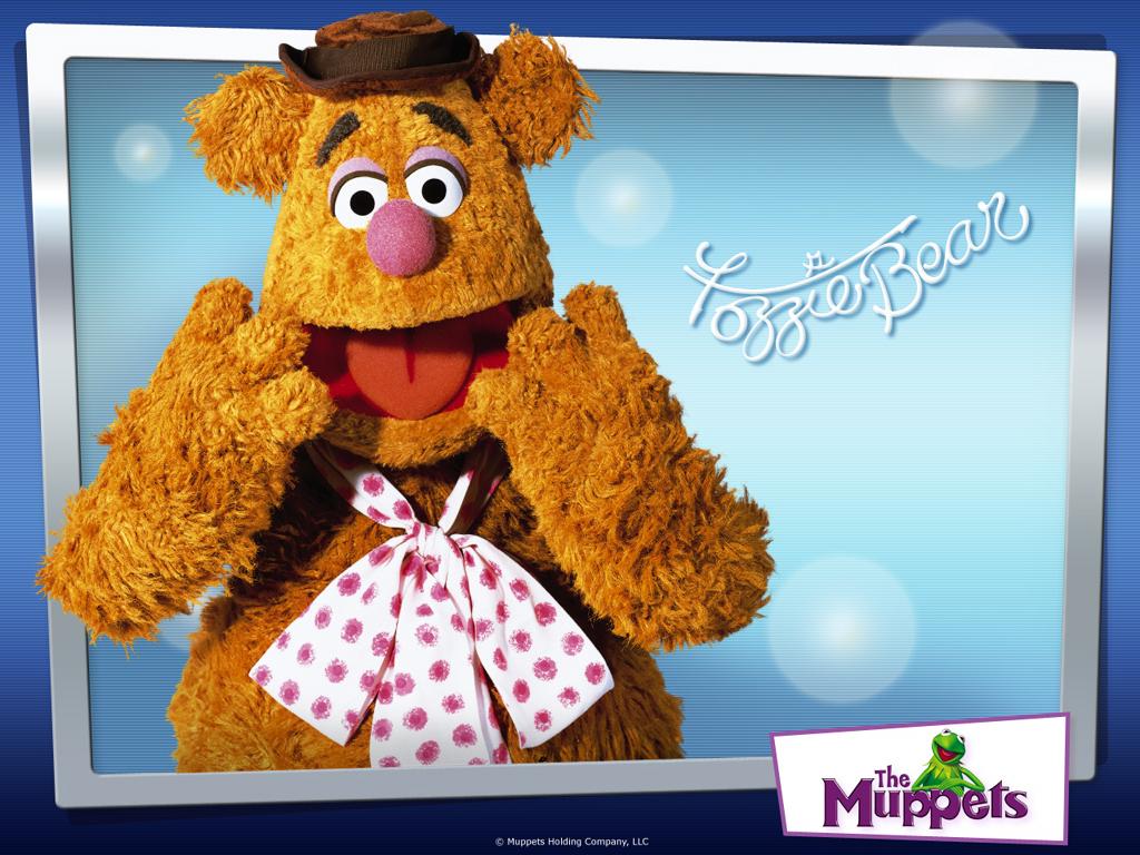 1024x768 Fozzie Bear Muppets Wallpaper