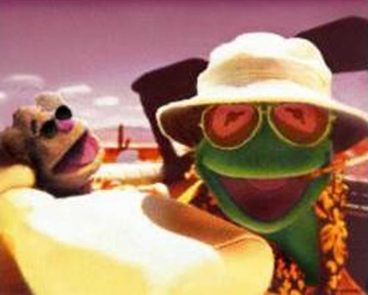 1280x1024 kermit the frog fozzie bear 1280x1024 wallpaper