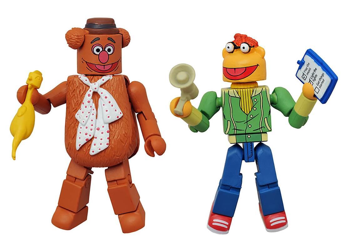 1100x793 Muppets Minimates Series 1 2 Pack: Fozzie Bear &