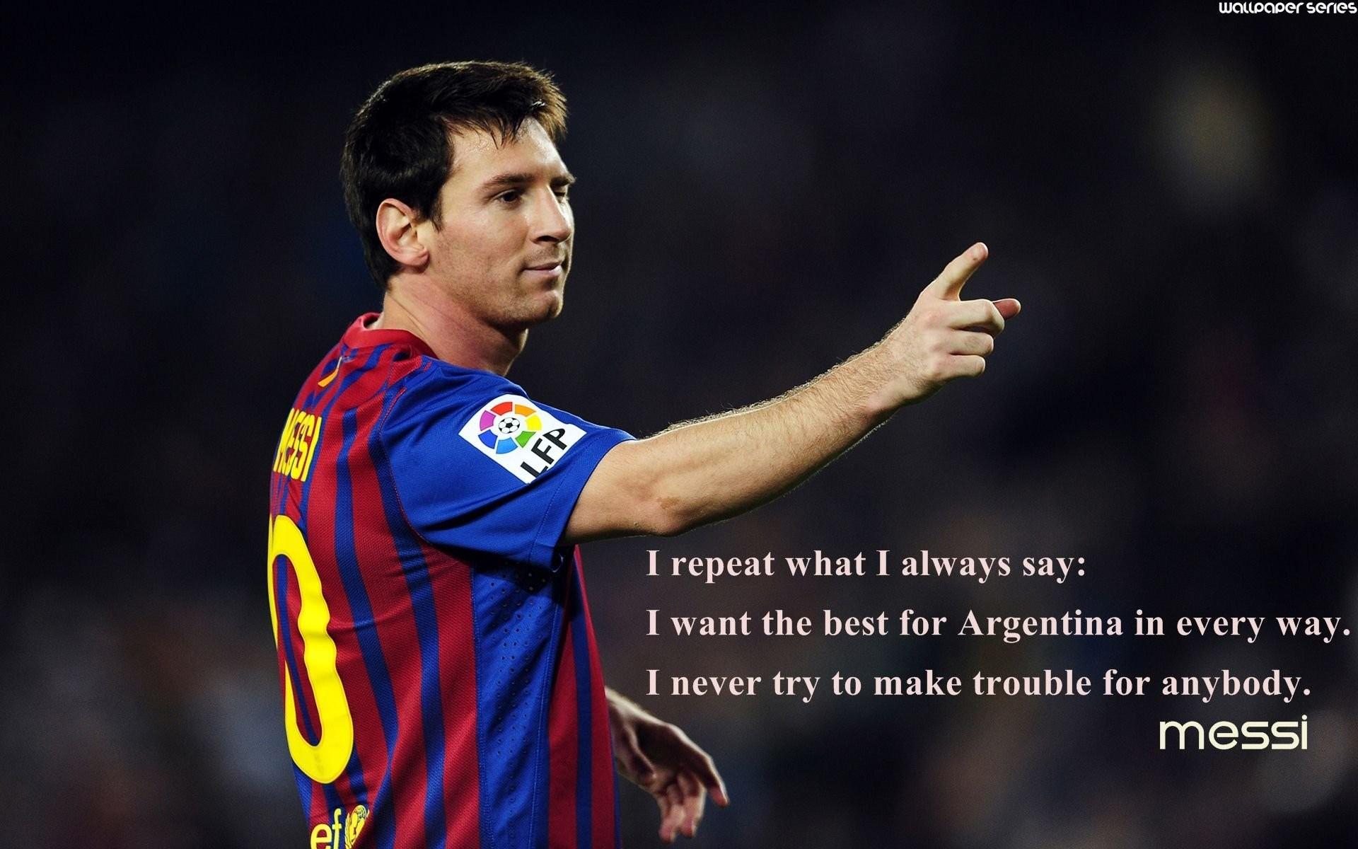 Messi Quotes Wallpapers  Top Free Messi Quotes Backgrounds   WallpaperAccess