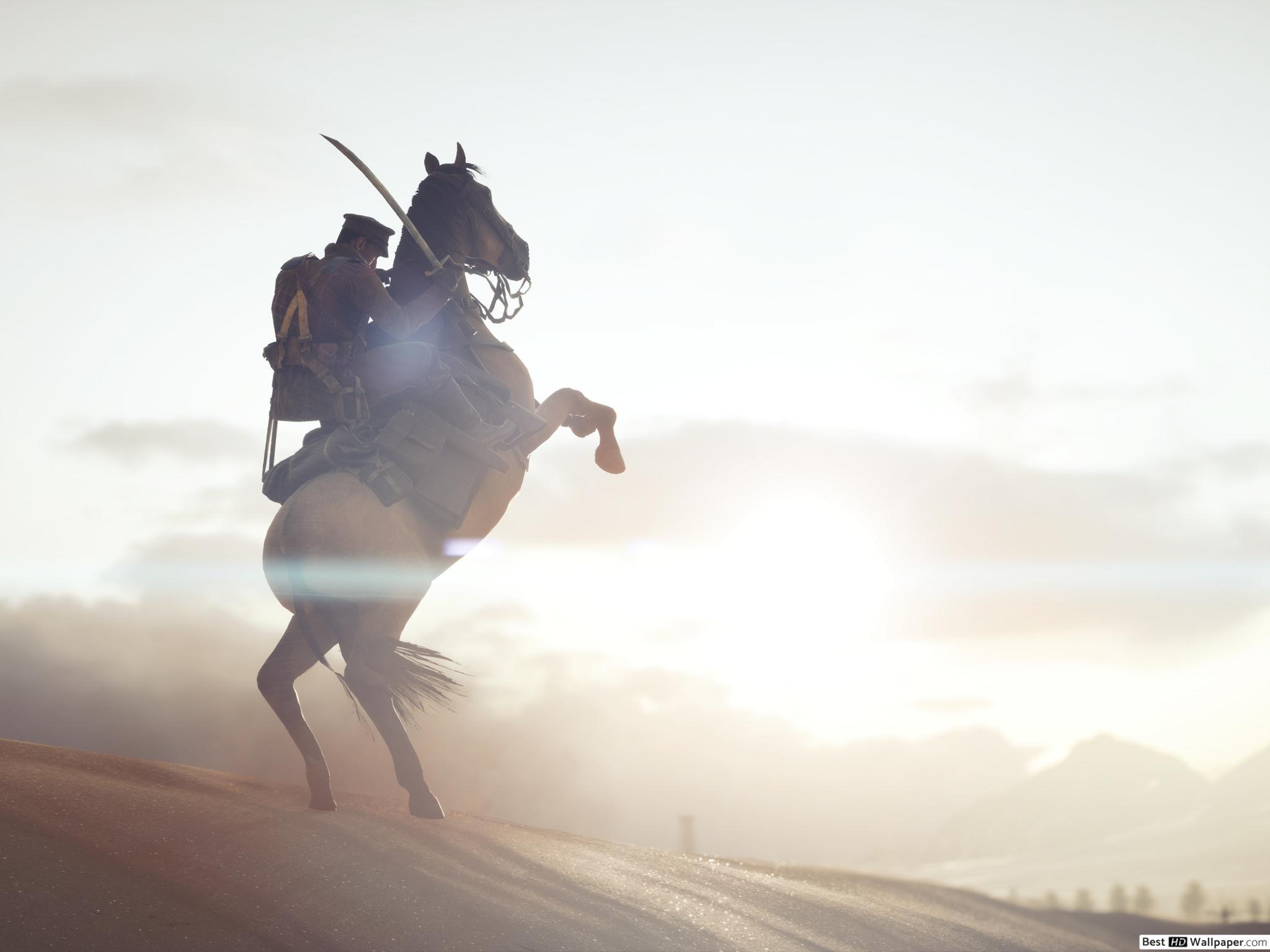 2048x1536 Battlefield 1 game Horse HD wallpaper download