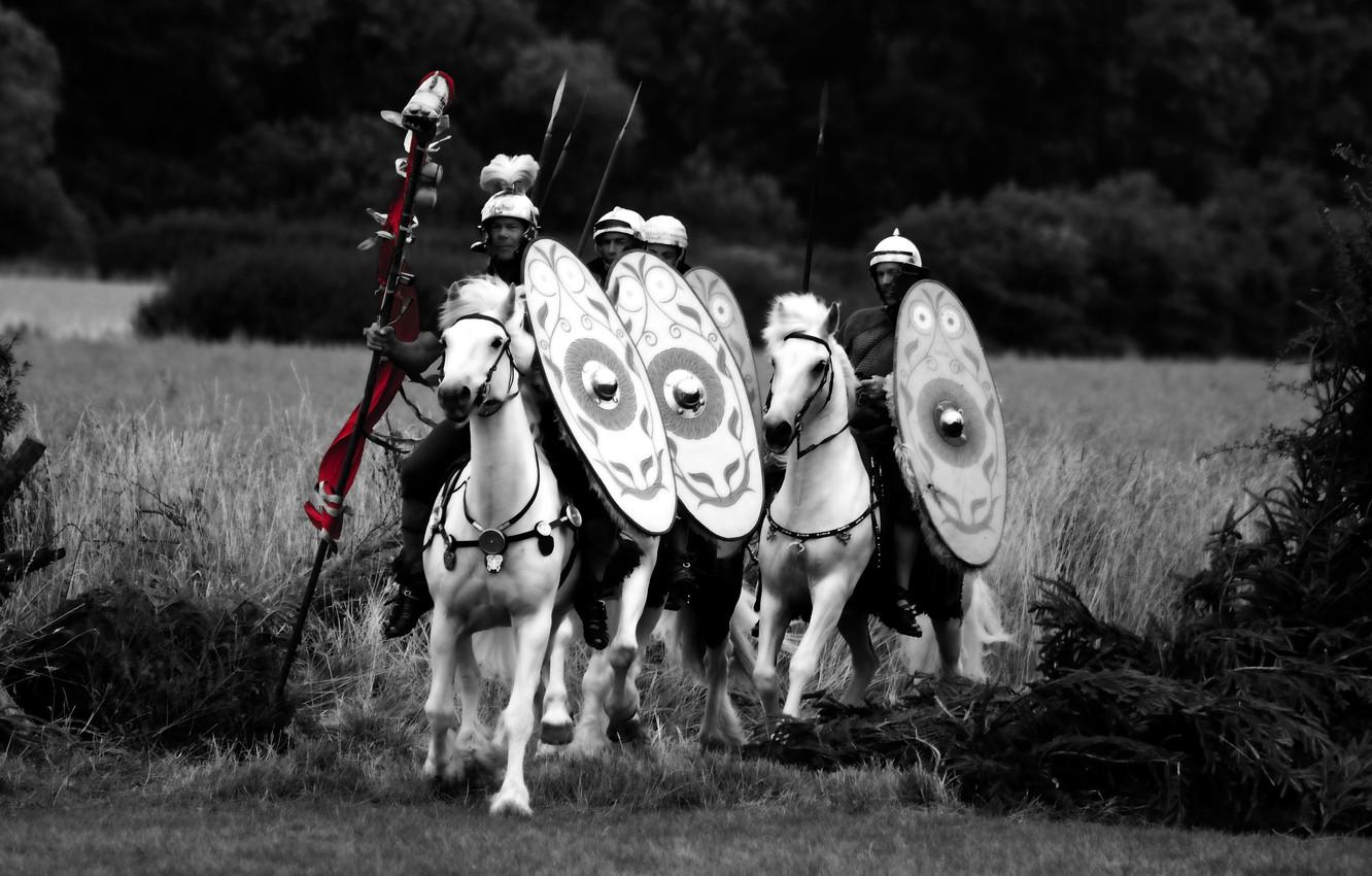 1332x850 Wallpaper horses, war, horse, Rome, riders, army, troops, auxiliary, Roman, aids image for desktop, section мужчины
