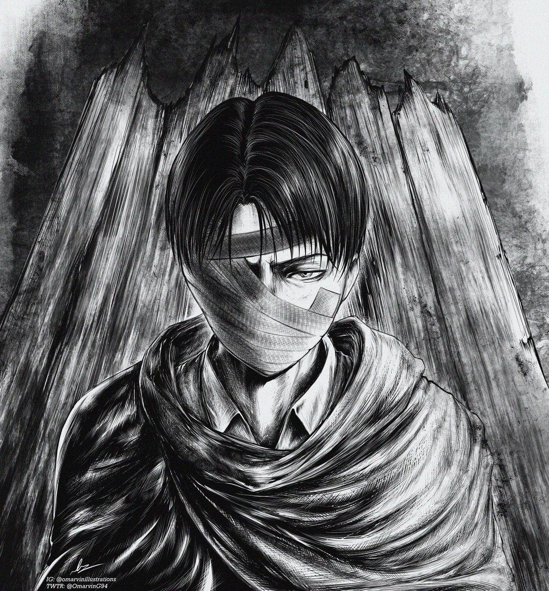 1113x1200 OMARVIN on Twitter. Levi ackerman, Attack on titan levi, Attack on titan series