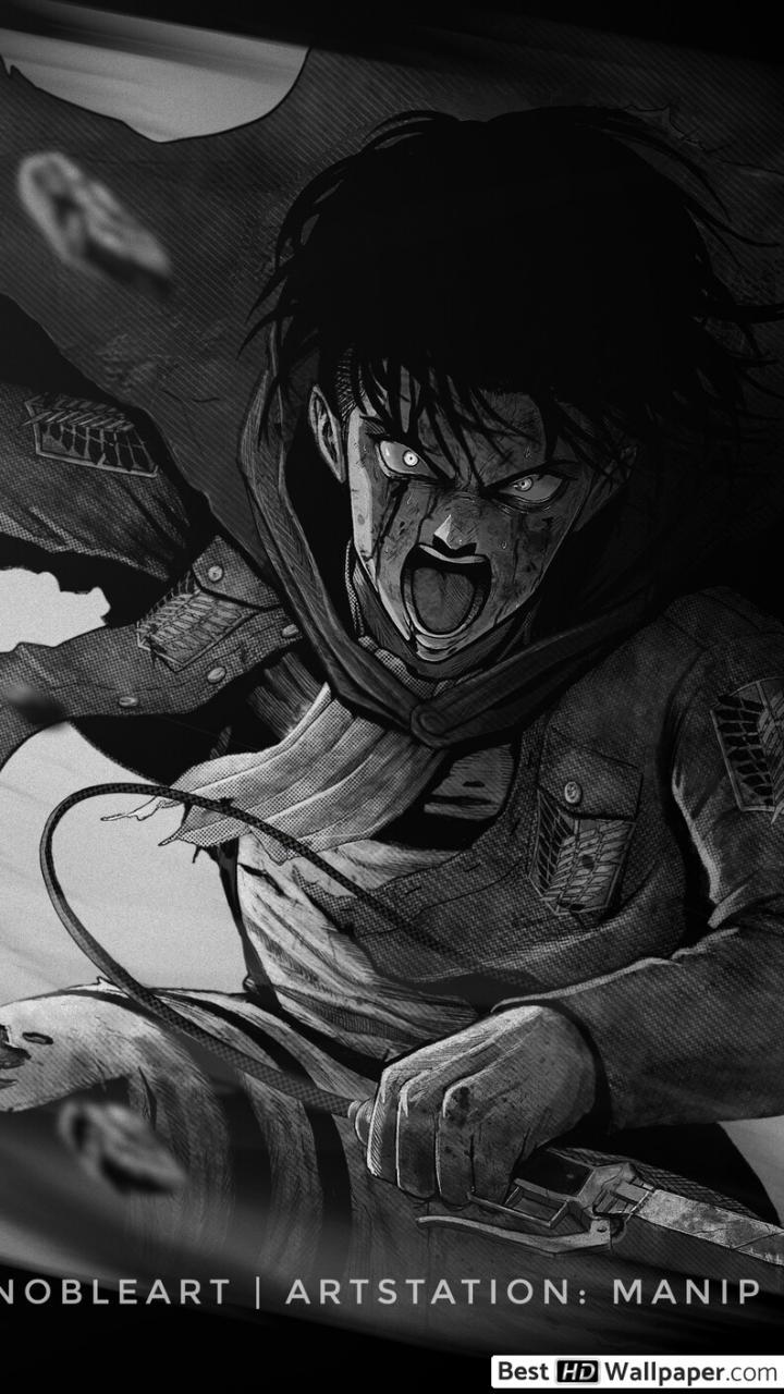 720x1280 Attack On Titan : Levi Ackerman HD wallpaper download