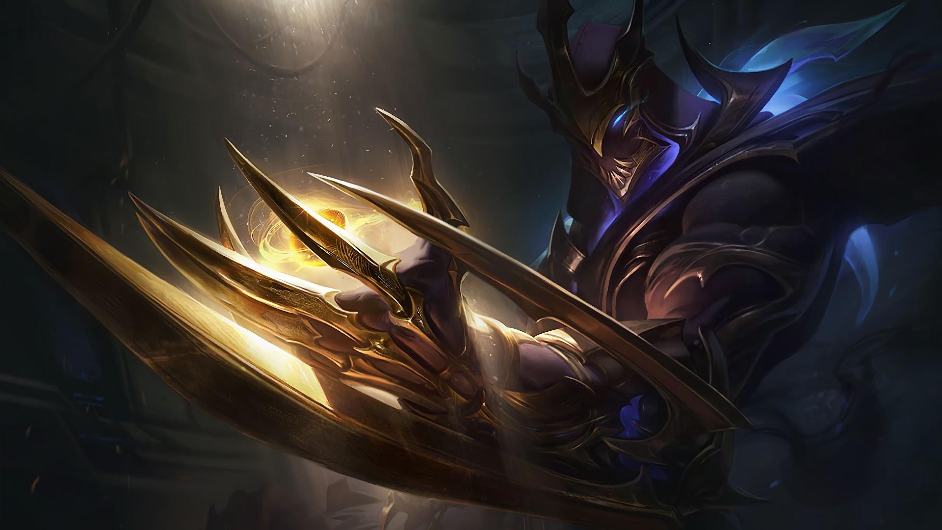 1920x1080 Zed Zed League Of Legends League Of Legends Galaxy PC Gaming Video Games Wallpaper:1920x1080