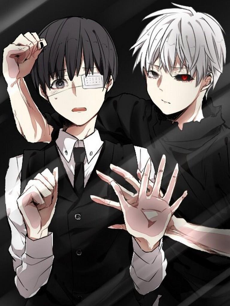 768x1024 Ghoul Kaneki Ken Wallpaper for Android