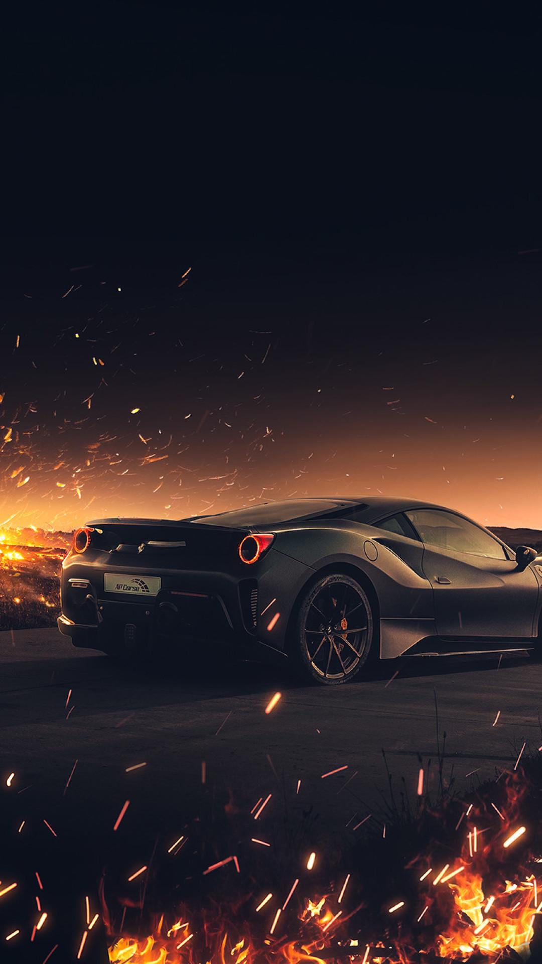 1080x1920 Ferrari 488 Pista Wallpaper