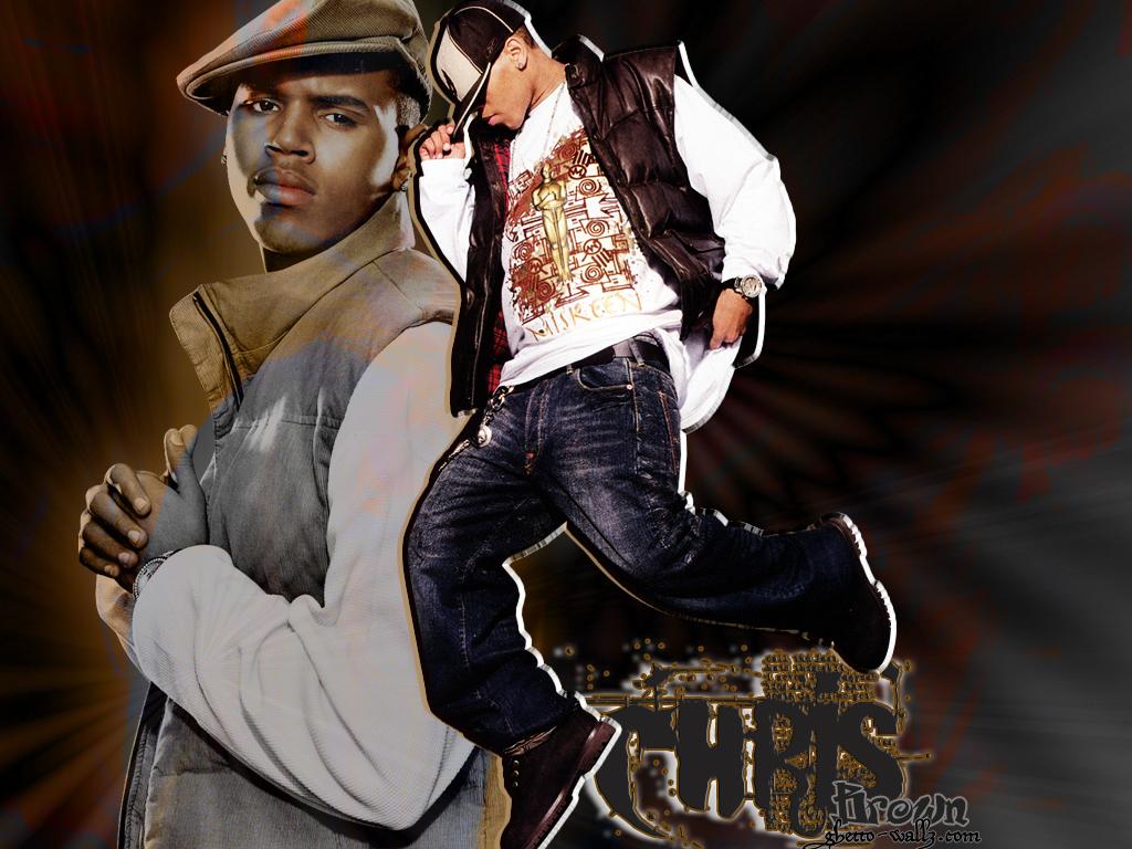1024x768 Chris Brown Girls Wallpaper