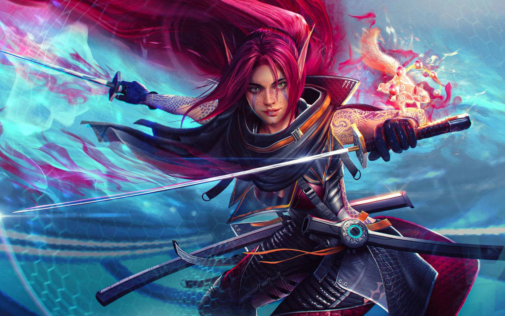 1680x1050 The Elf Warrior 1680x1050 Resolution Wallpaper, HD Fantasy 4K Wallpaper, Image, Photo and Background