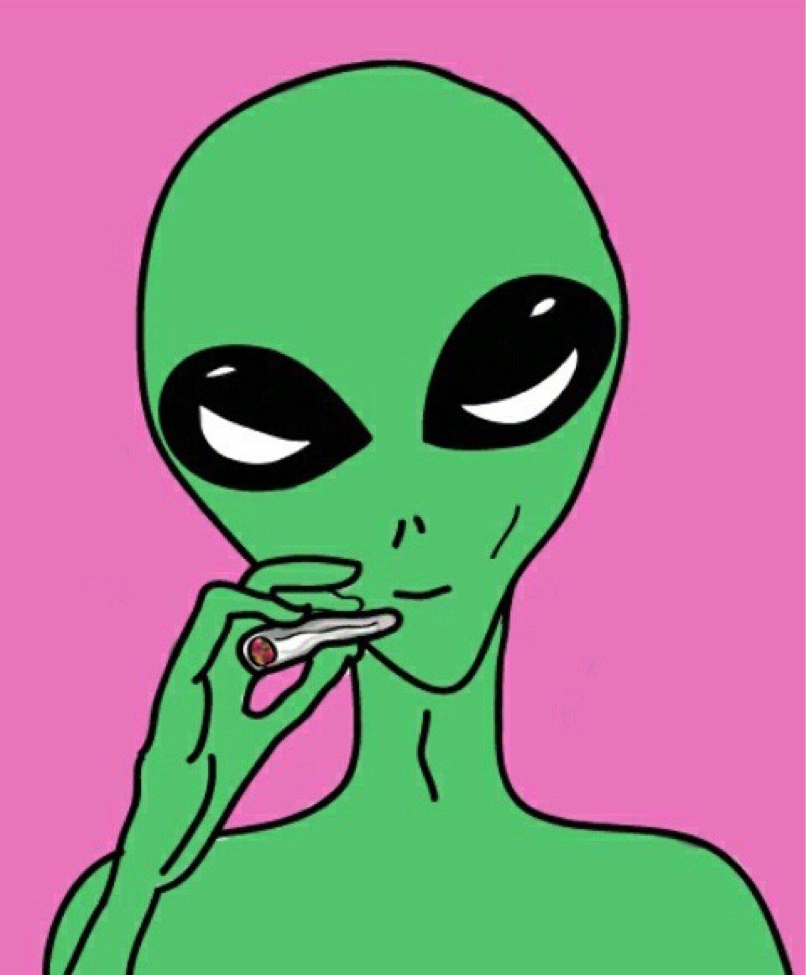 Alien Smoking Wallpapers - Top Free Alien Smoking Backgrounds ...