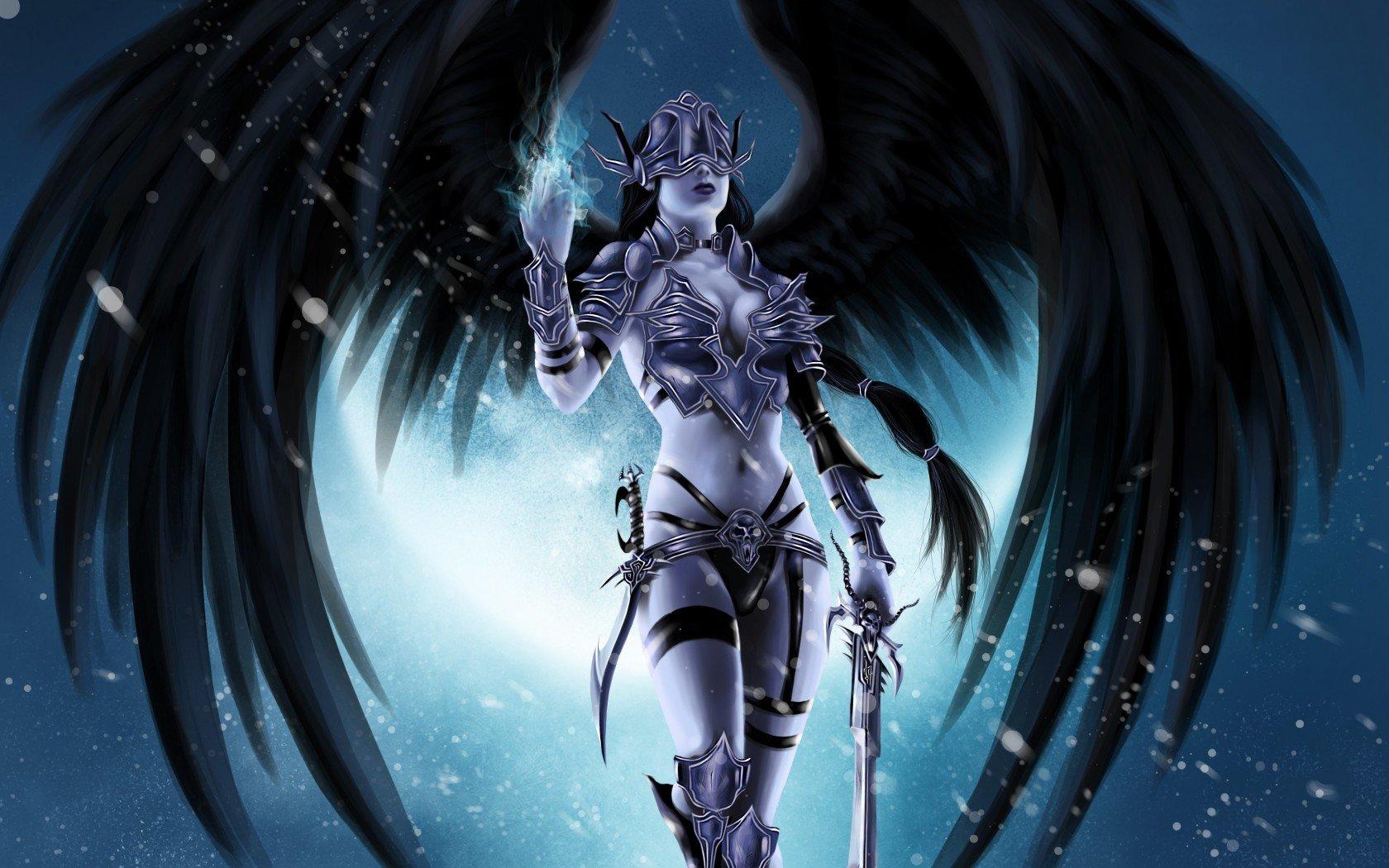 1680x1050 Angel Warrior wallpaper 1680x1050 desktop background