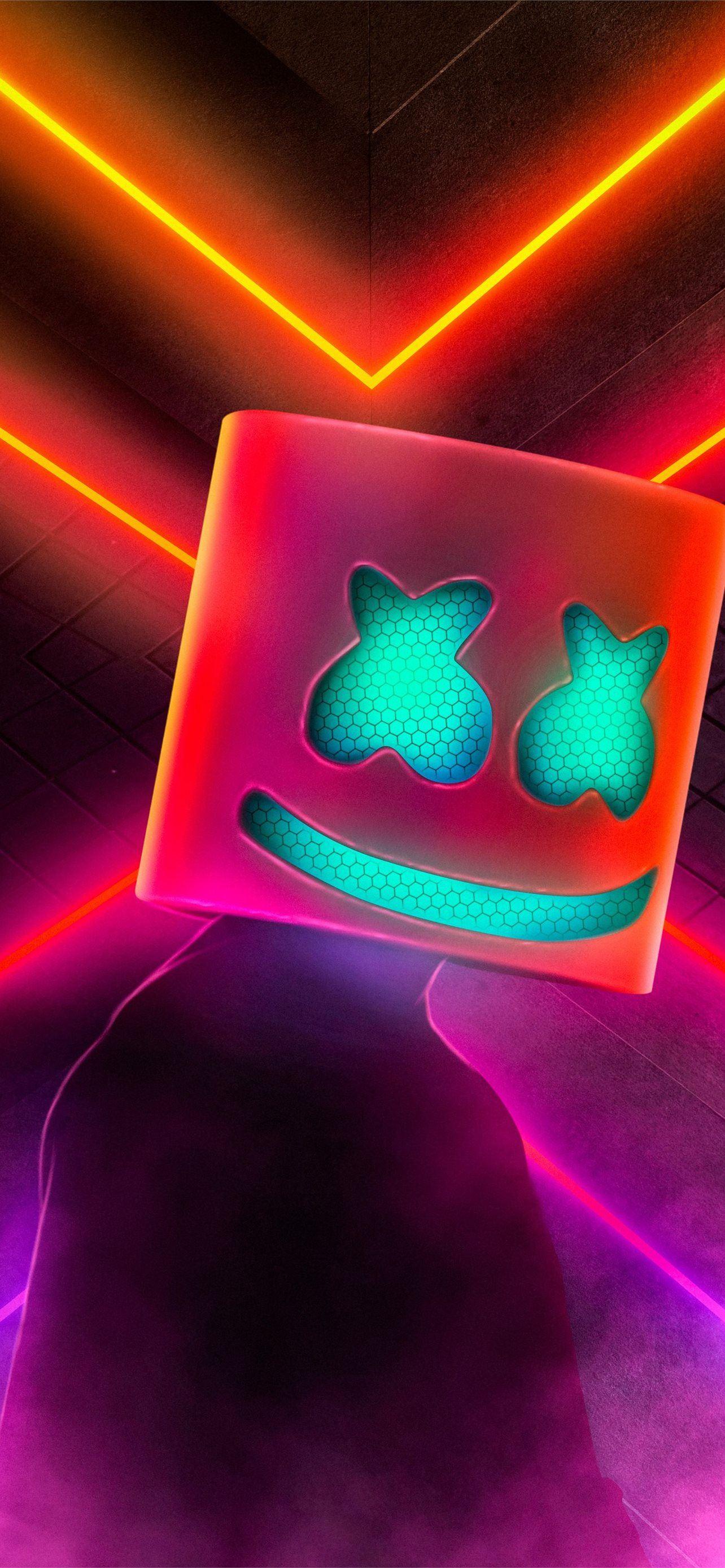 1284x2778 Best Marshmello skin fortnite iPhone HD Wallpaper