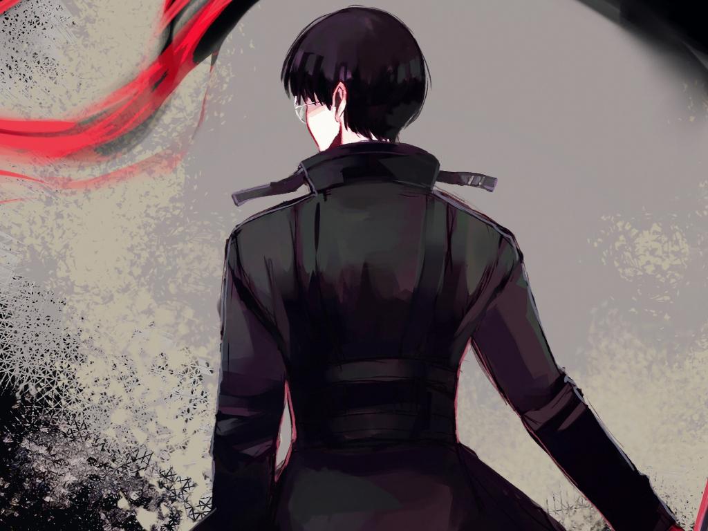 1024x768 Desktop wallpaper haise sasaki, ken kaneki, artwork, HD image, picture, background, ff6d9d