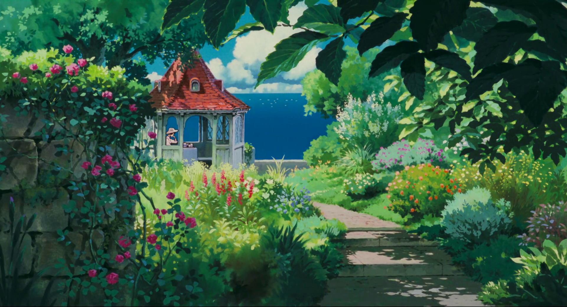Hình nền 1920x1040 Thứ tư (10 hình nền Ghibli mới)