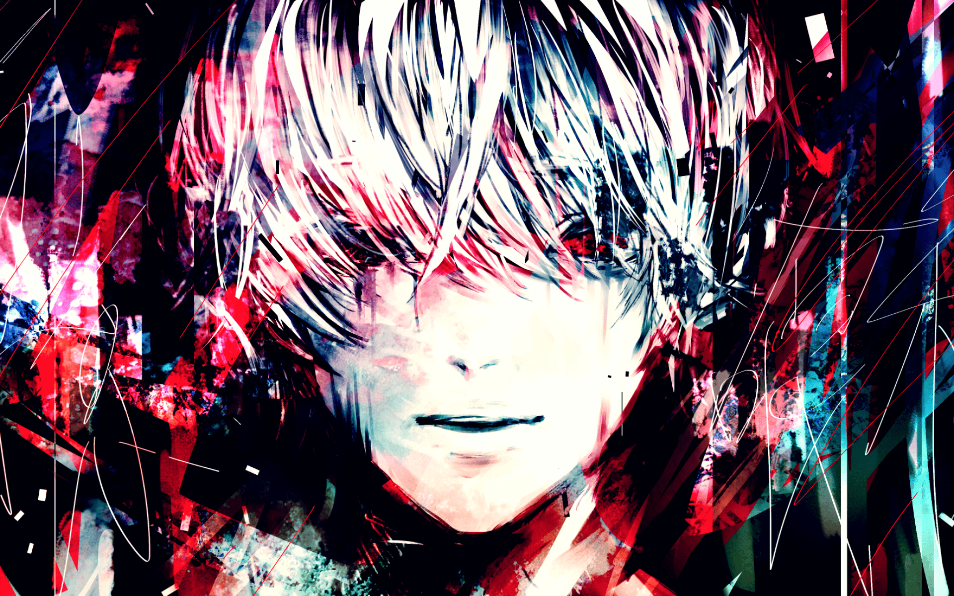 1920x1200 Ken Kaneki, Artwork, Portrait, Sasaki Haise, Tokyo Graffiti Anime HD Wallpaper