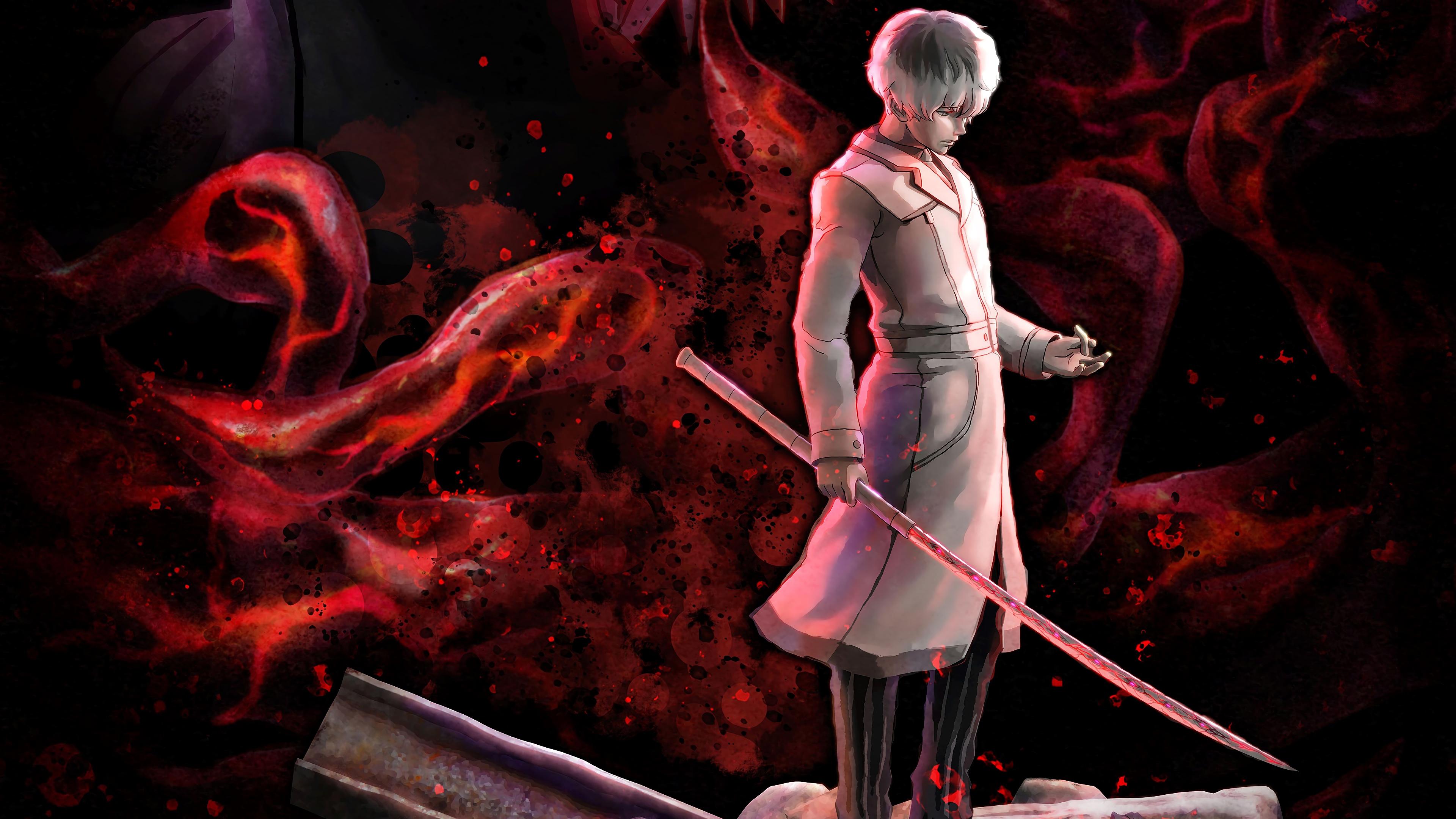 3840x2160 3840x2160 Ken Kaneki, Haise Sasaki wallpaper JPG