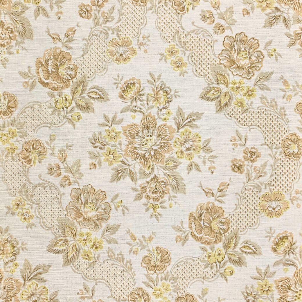 1040x1040 Vintage Wallpaper Shop. Vintage Embossed Floral Wallpaper