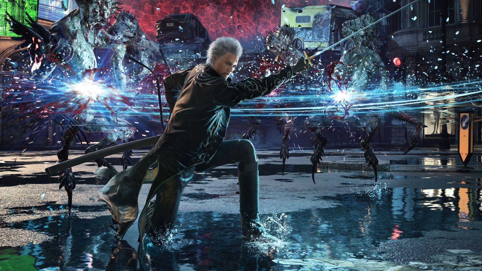 Vergil and Dante Devil May Cry 5 4K Wallpaper #223