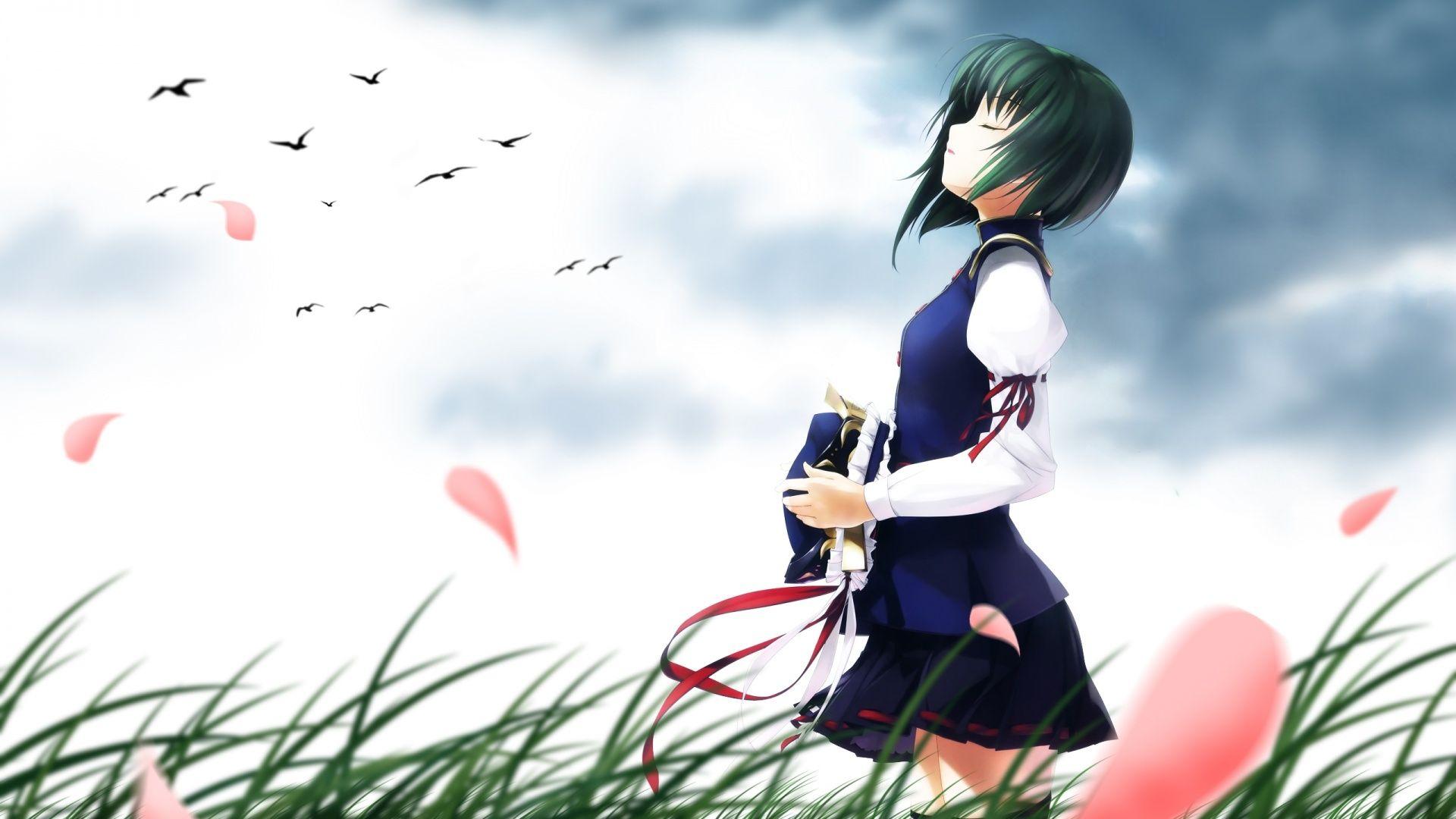 1920x1080 Anime Chill Wallpaper