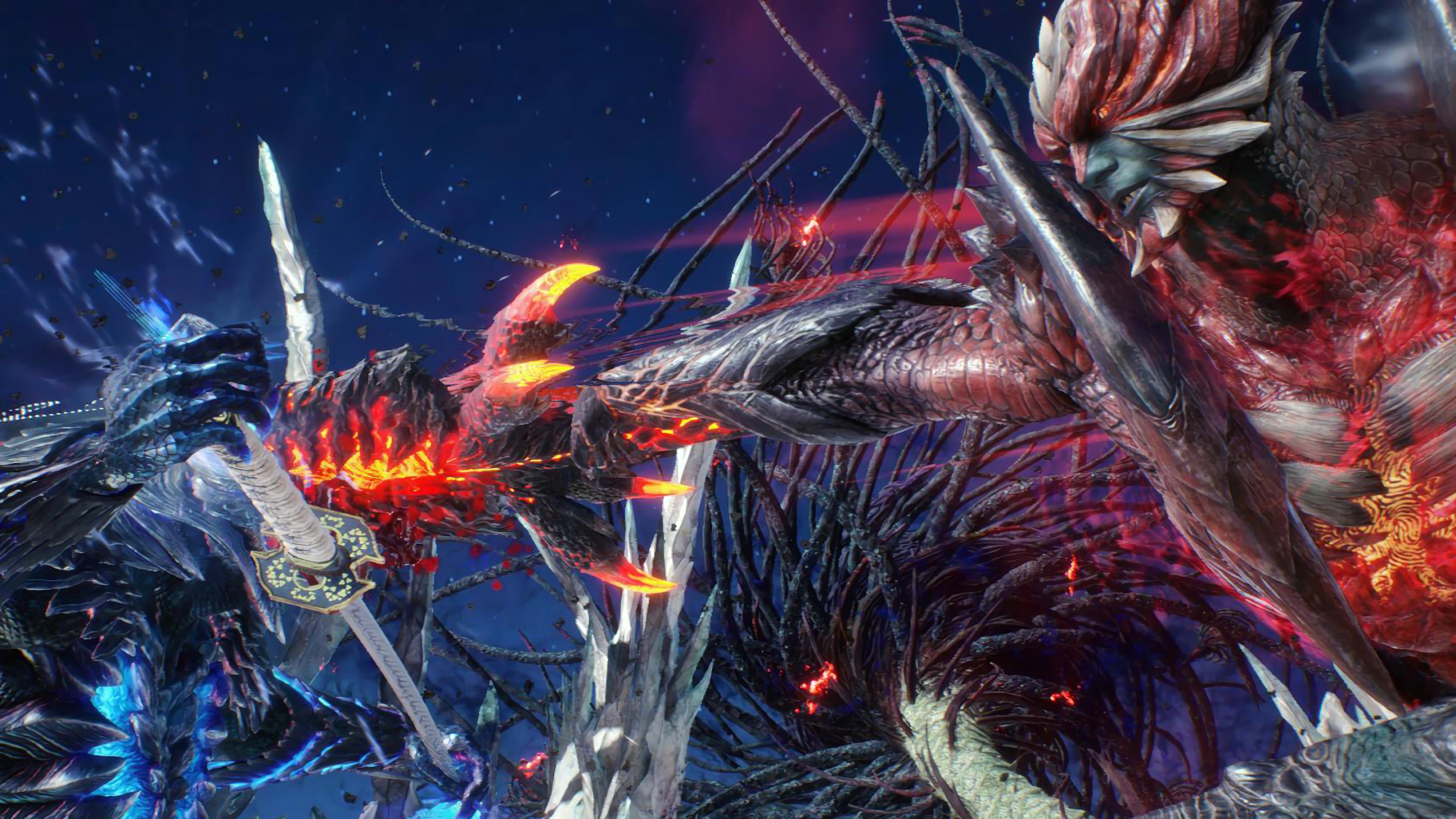 3840x2160 Vergil, Devil Trigger, Devil May Cry 4k, May Cry 5 Vergil Devil Trigger